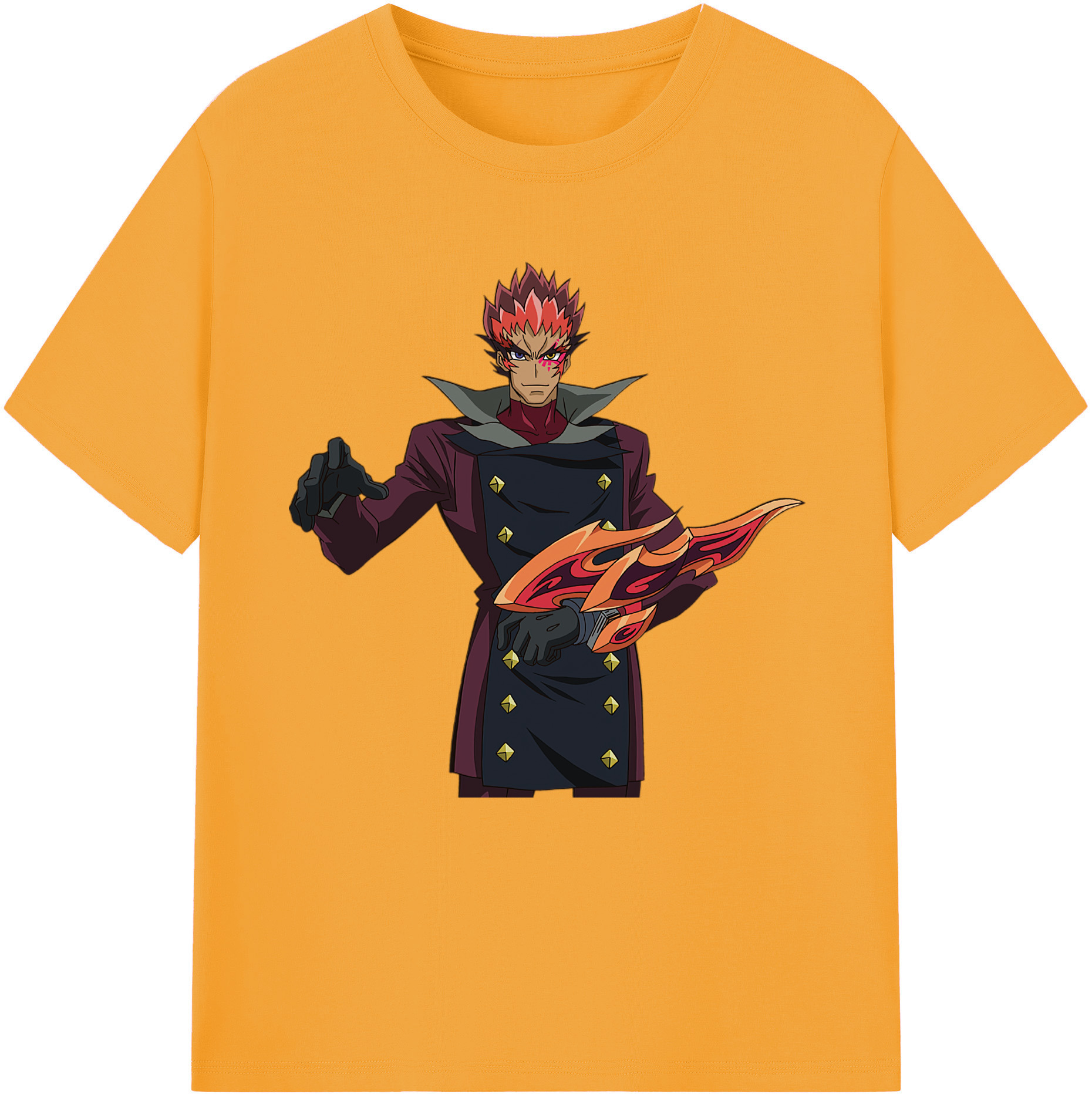 （画像用） 遊☆戯☆王 Yu-Gi-Oh! レディースカジュアルプリントTシャツ（綿100％）