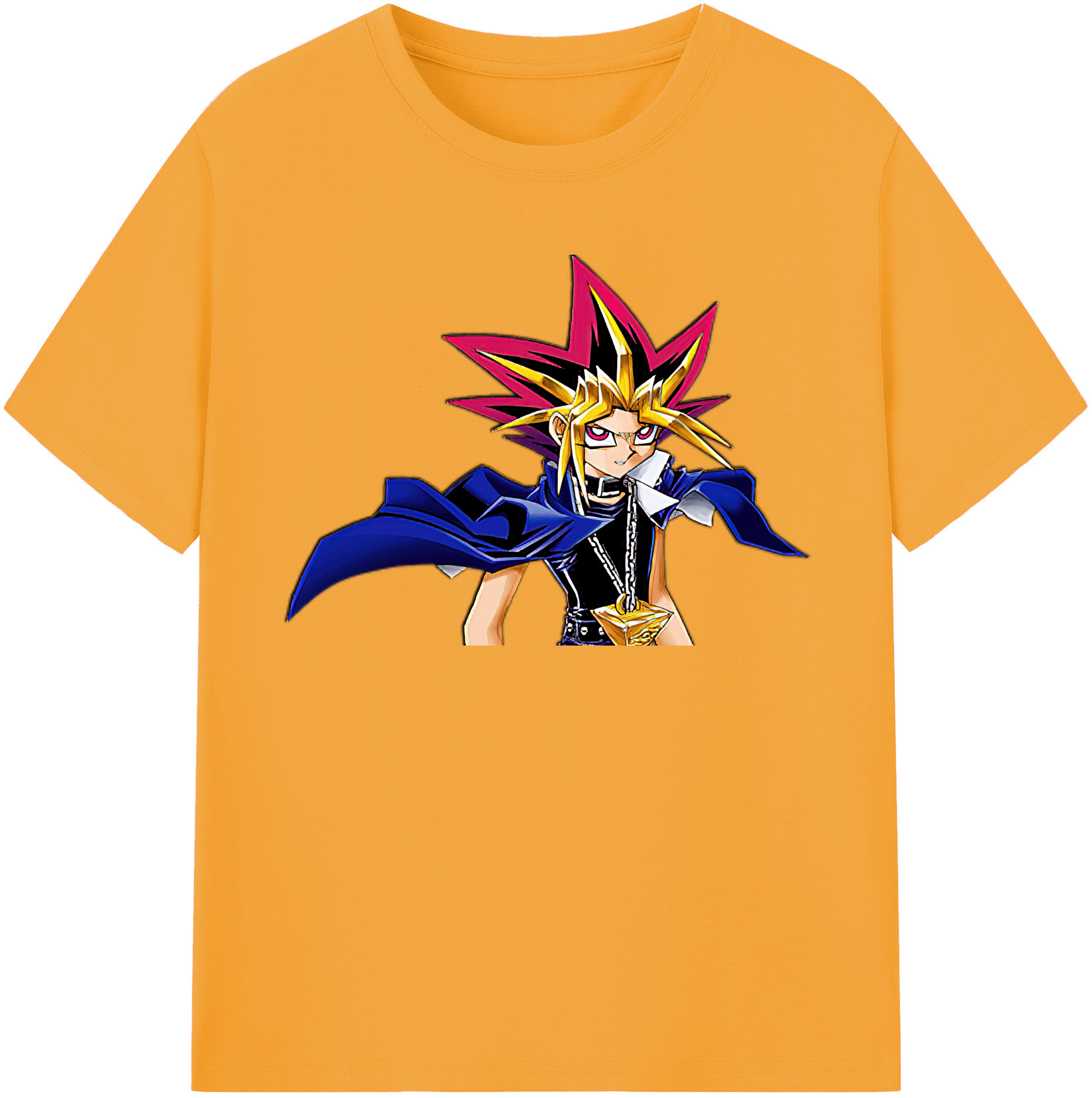 （画像用） 遊☆戯☆王 Yu-Gi-Oh! レディースカジュアルプリントTシャツ（綿100％）