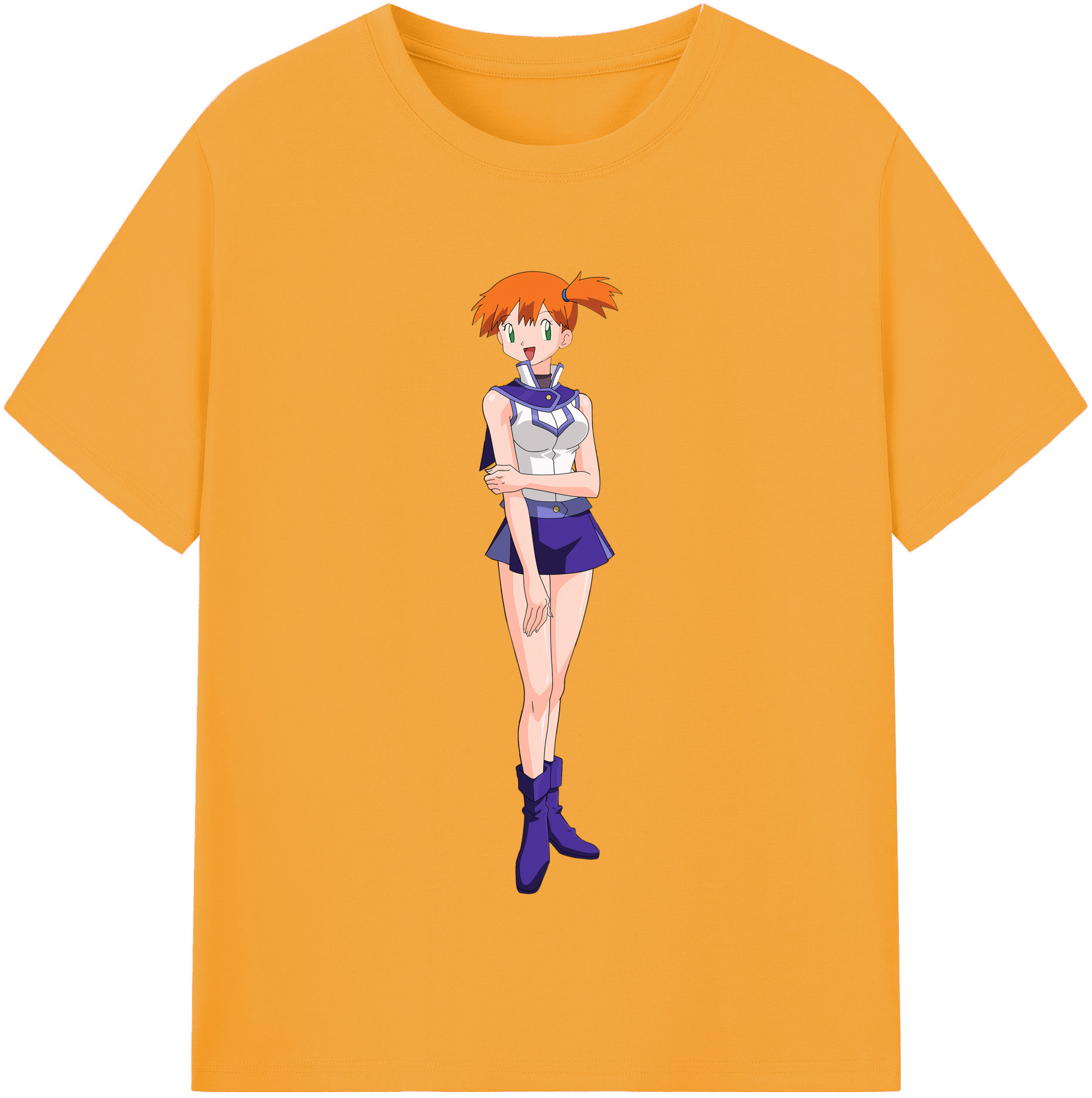 （画像用） 遊☆戯☆王 Yu-Gi-Oh! レディースカジュアルプリントTシャツ（綿100％）