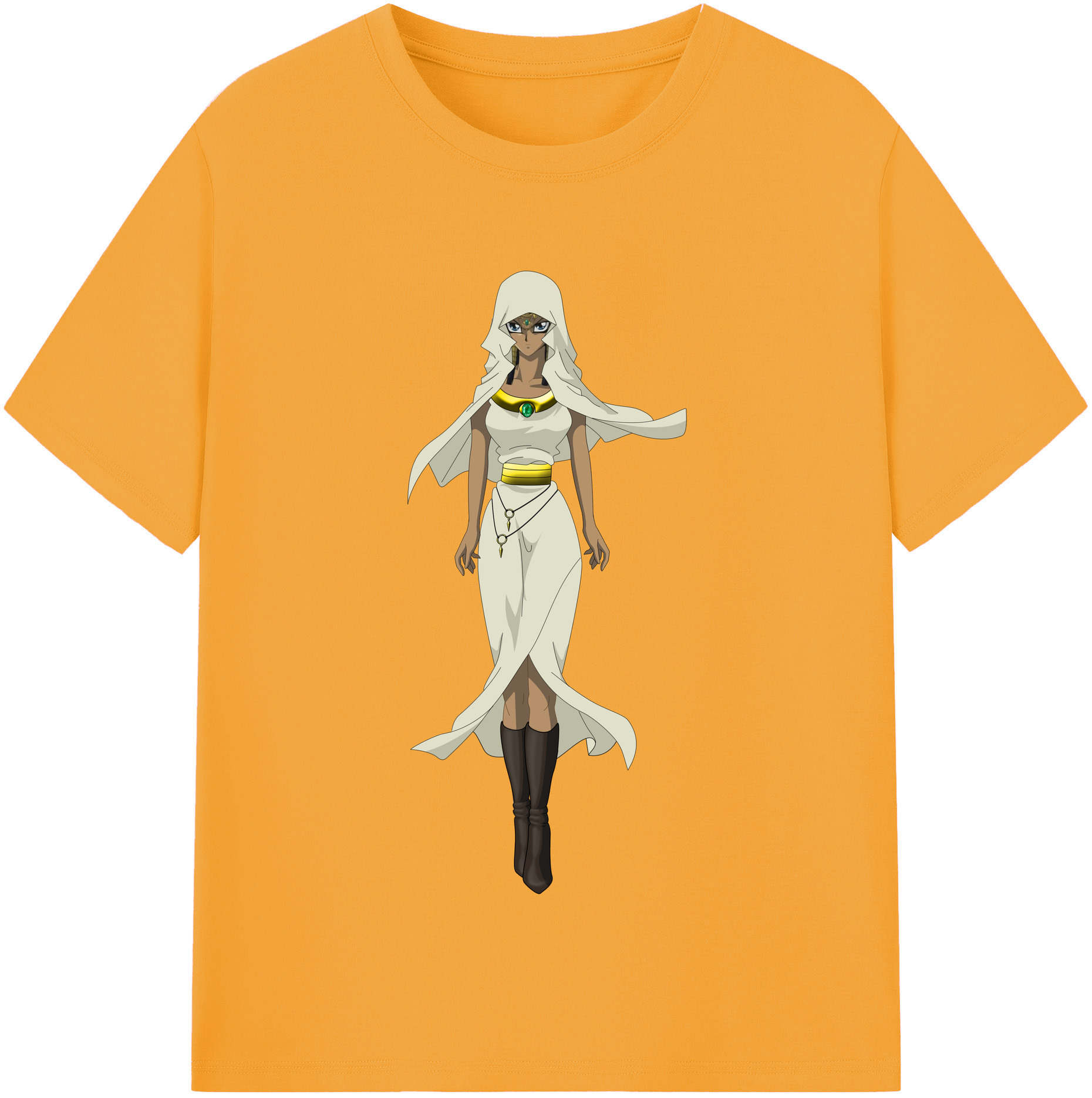 （画像用） 遊☆戯☆王 Yu-Gi-Oh! レディースカジュアルプリントTシャツ（綿100％）