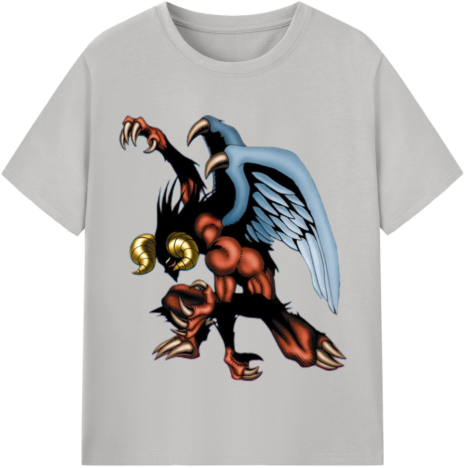 （画像用） 遊☆戯☆王 Yu-Gi-Oh! レディースカジュアルプリントTシャツ（綿100％）
