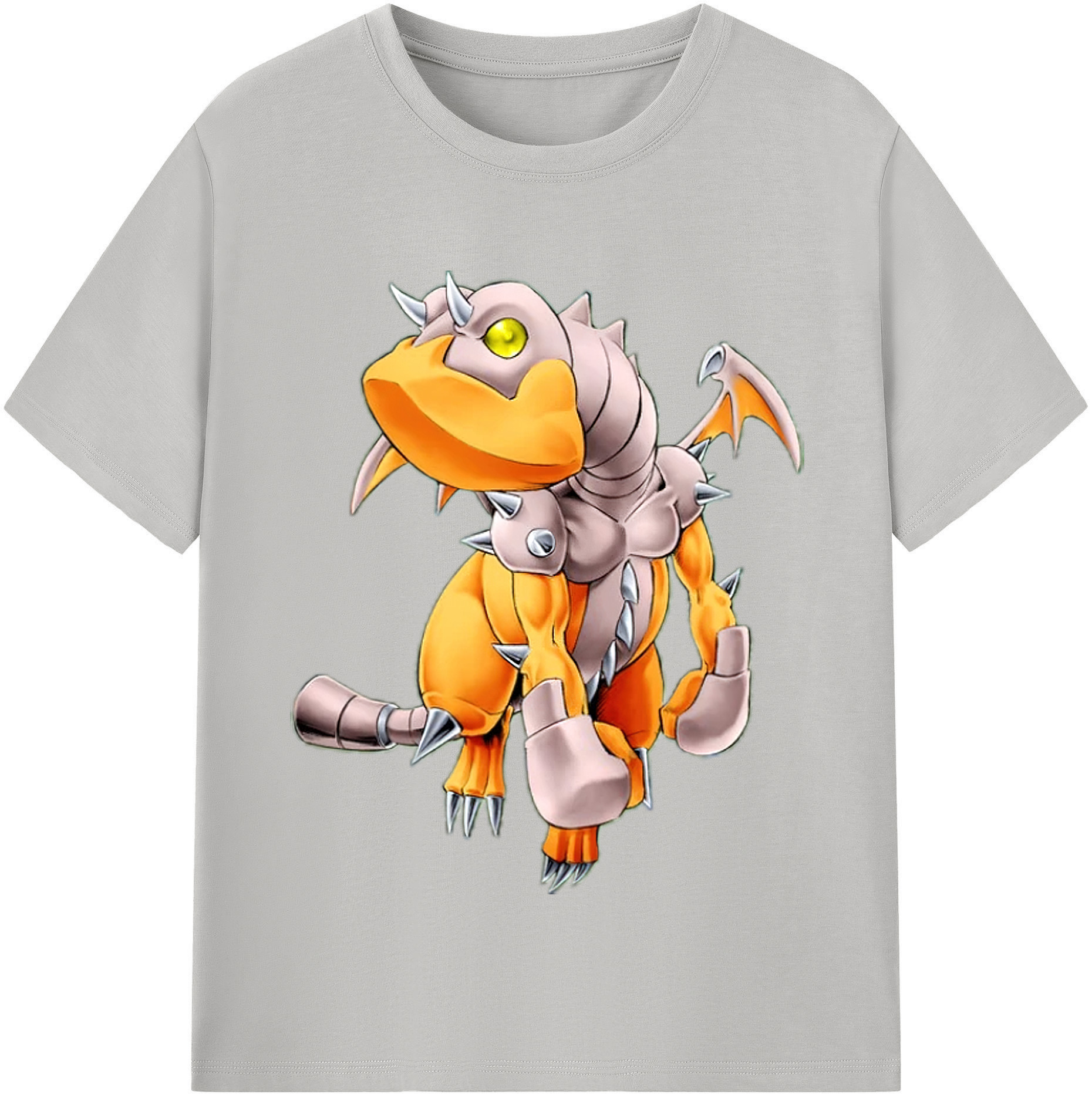 （画像用） 遊☆戯☆王 Yu-Gi-Oh! レディースカジュアルプリントTシャツ（綿100％）