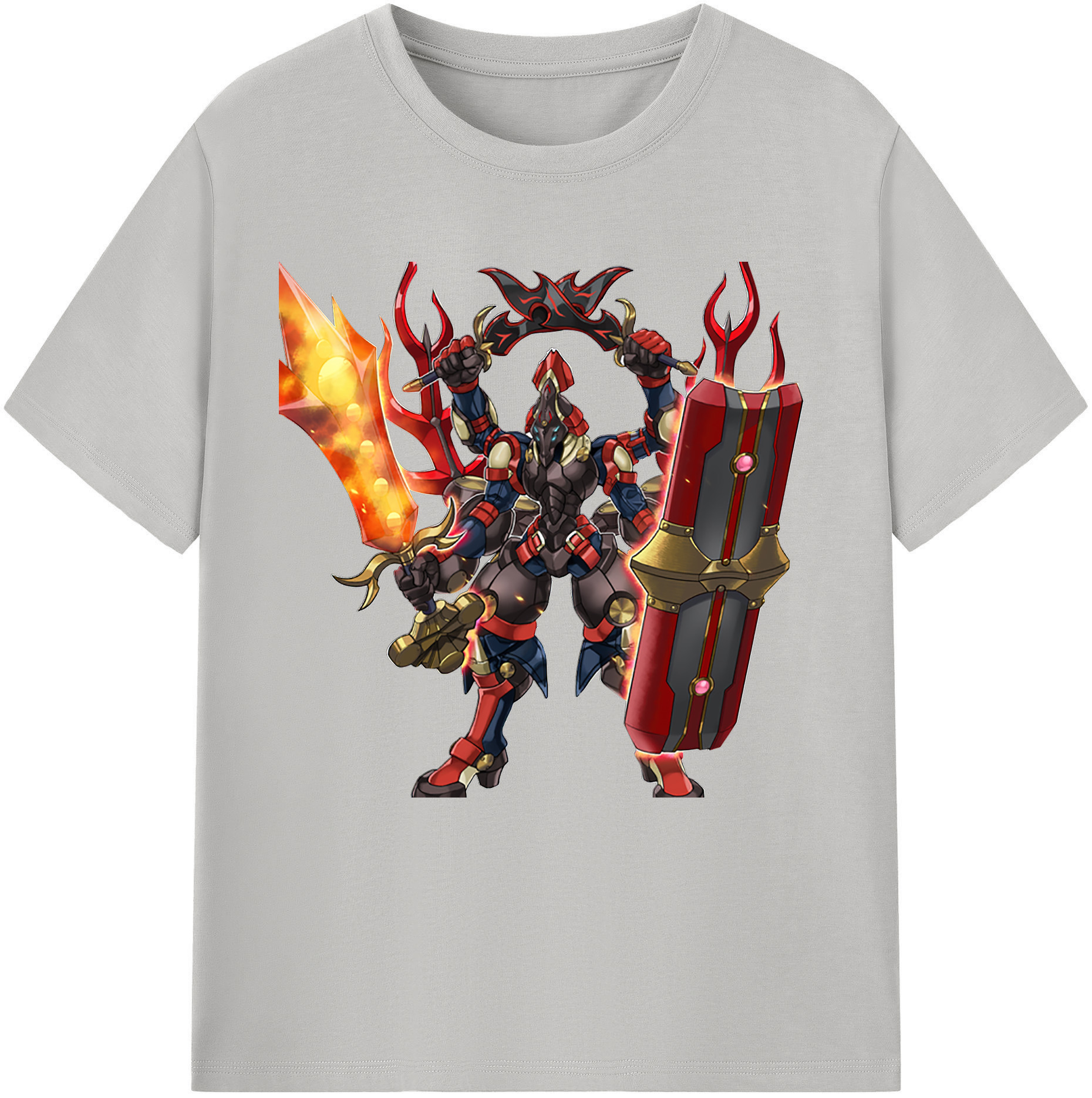 （画像用） 遊☆戯☆王 Yu-Gi-Oh! レディースカジュアルプリントTシャツ（綿100％）