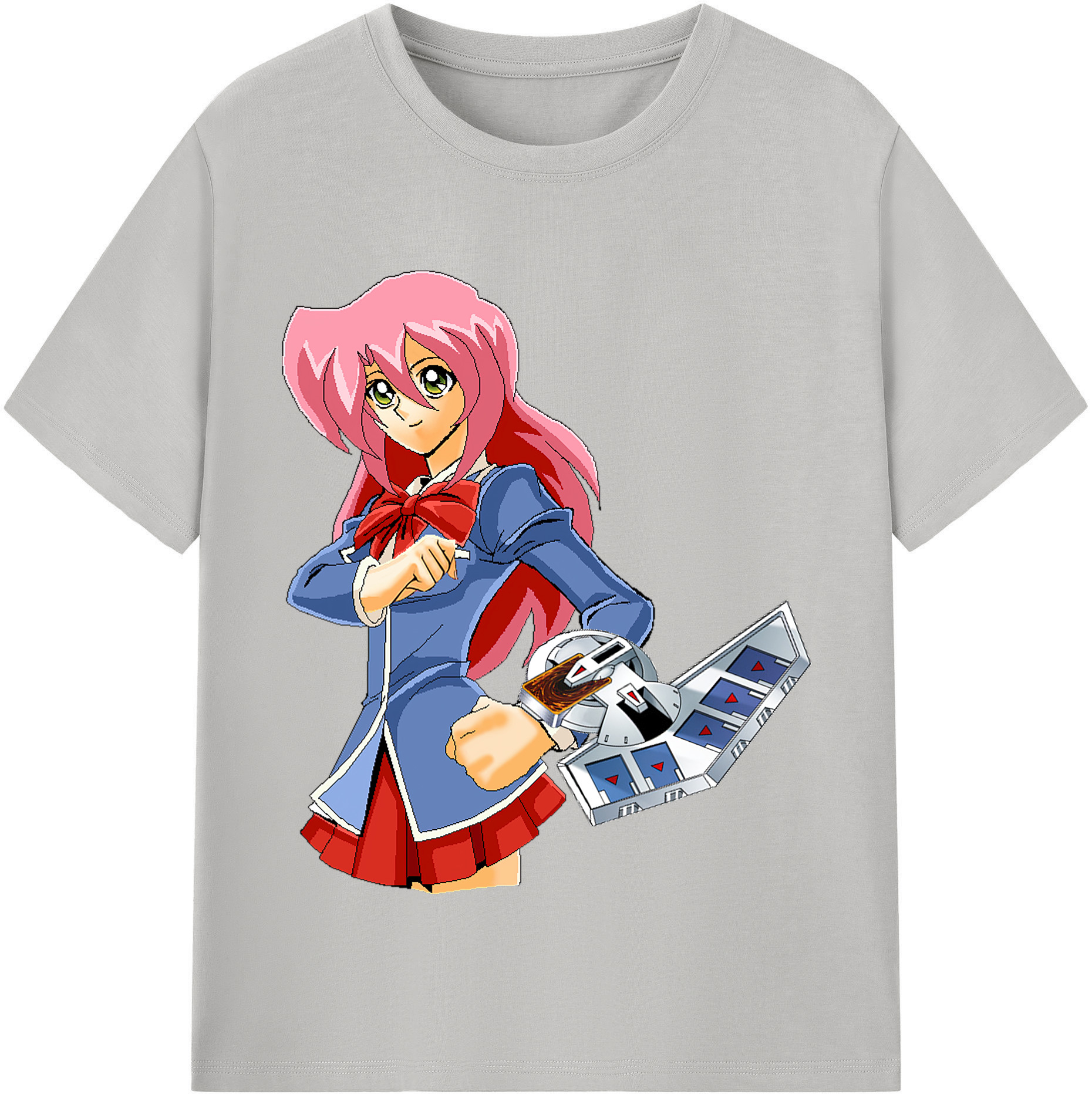（画像用） 遊☆戯☆王 Yu-Gi-Oh! レディースカジュアルプリントTシャツ（綿100％）