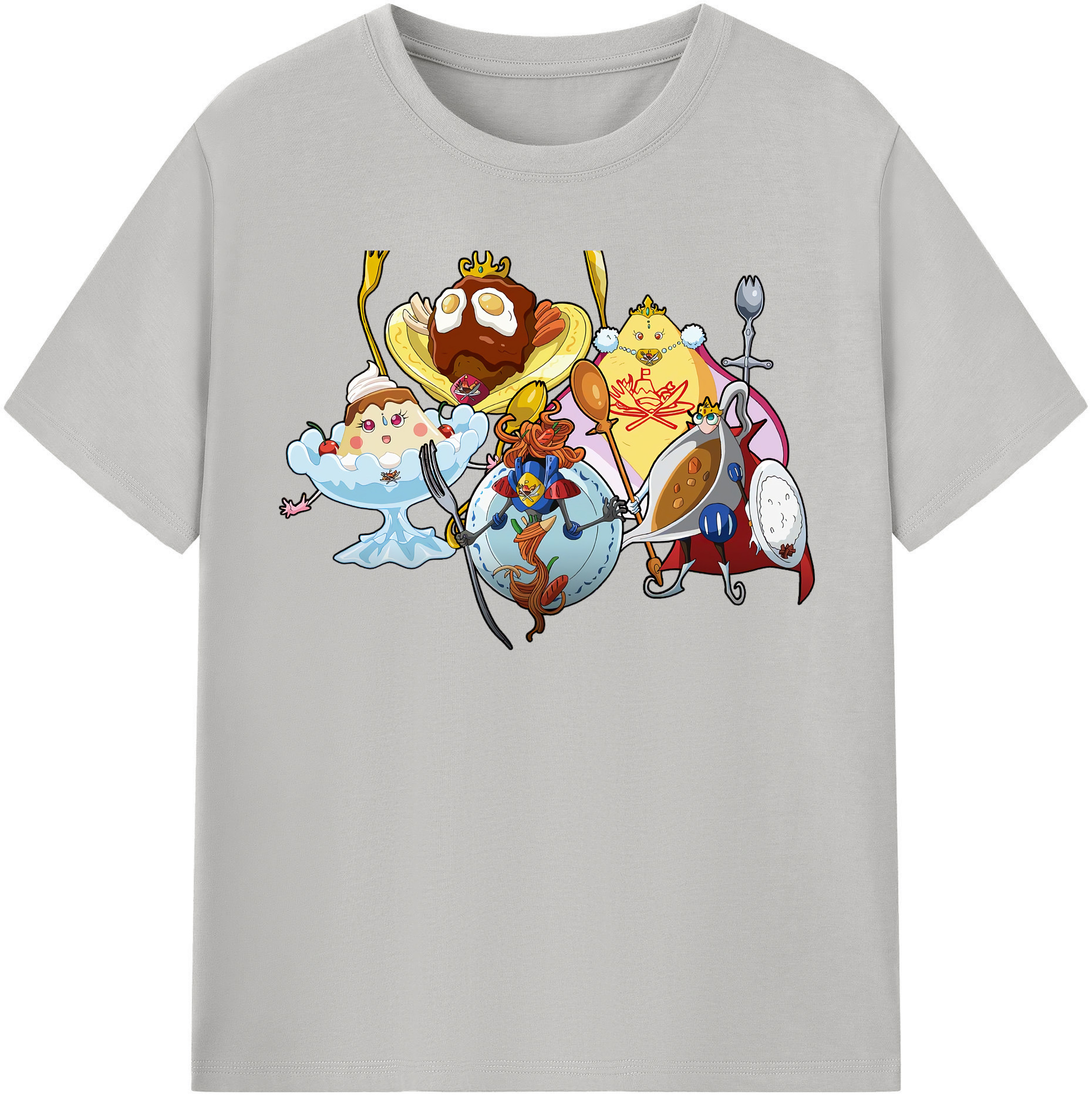 （画像用） 遊☆戯☆王 Yu-Gi-Oh! レディースカジュアルプリントTシャツ（綿100％）