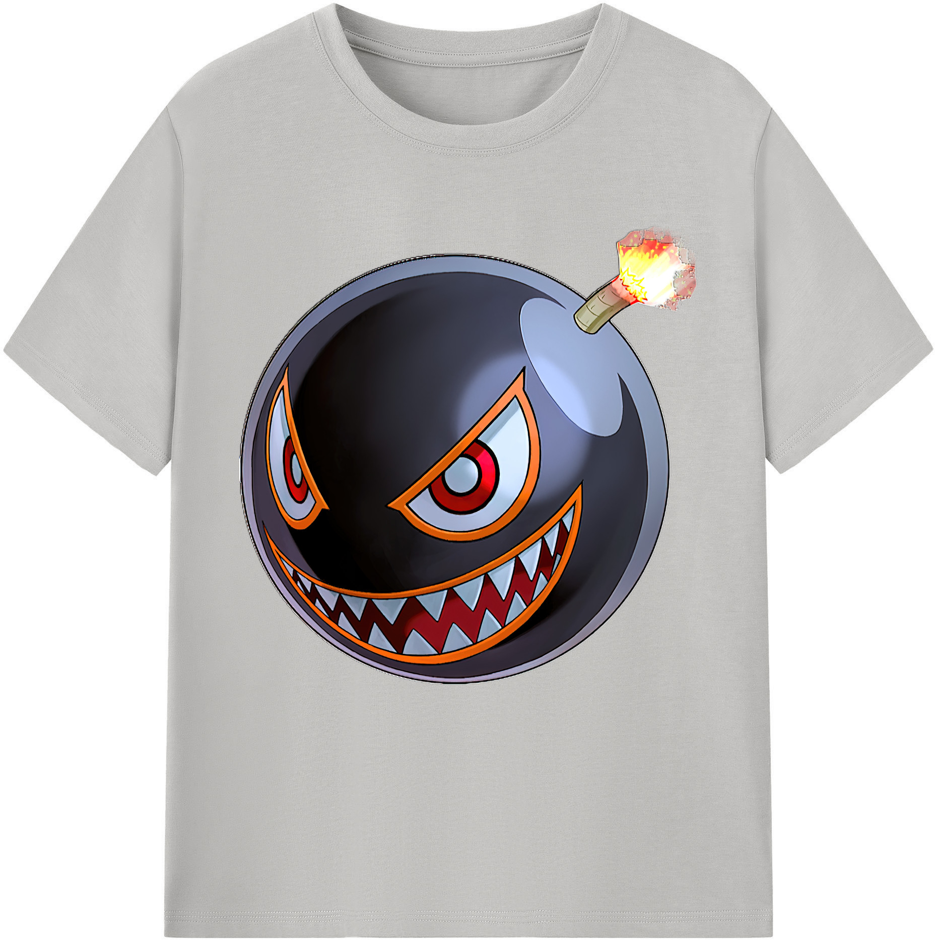 （画像用） 遊☆戯☆王 Yu-Gi-Oh! レディースカジュアルプリントTシャツ（綿100％）