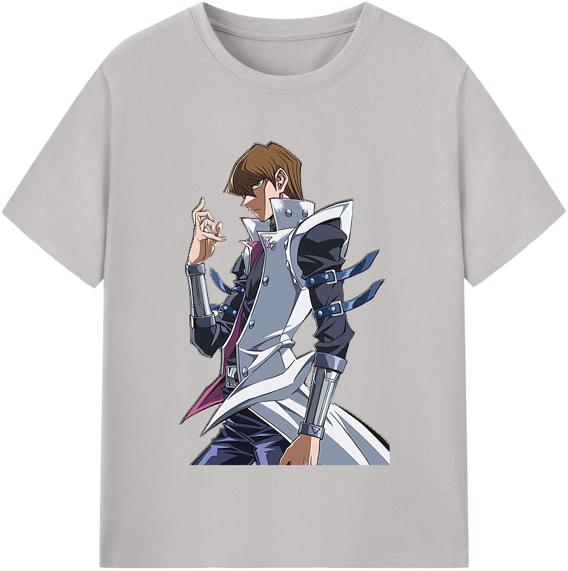 （画像用） 遊☆戯☆王 Yu-Gi-Oh! レディースカジュアルプリントTシャツ（綿100％）