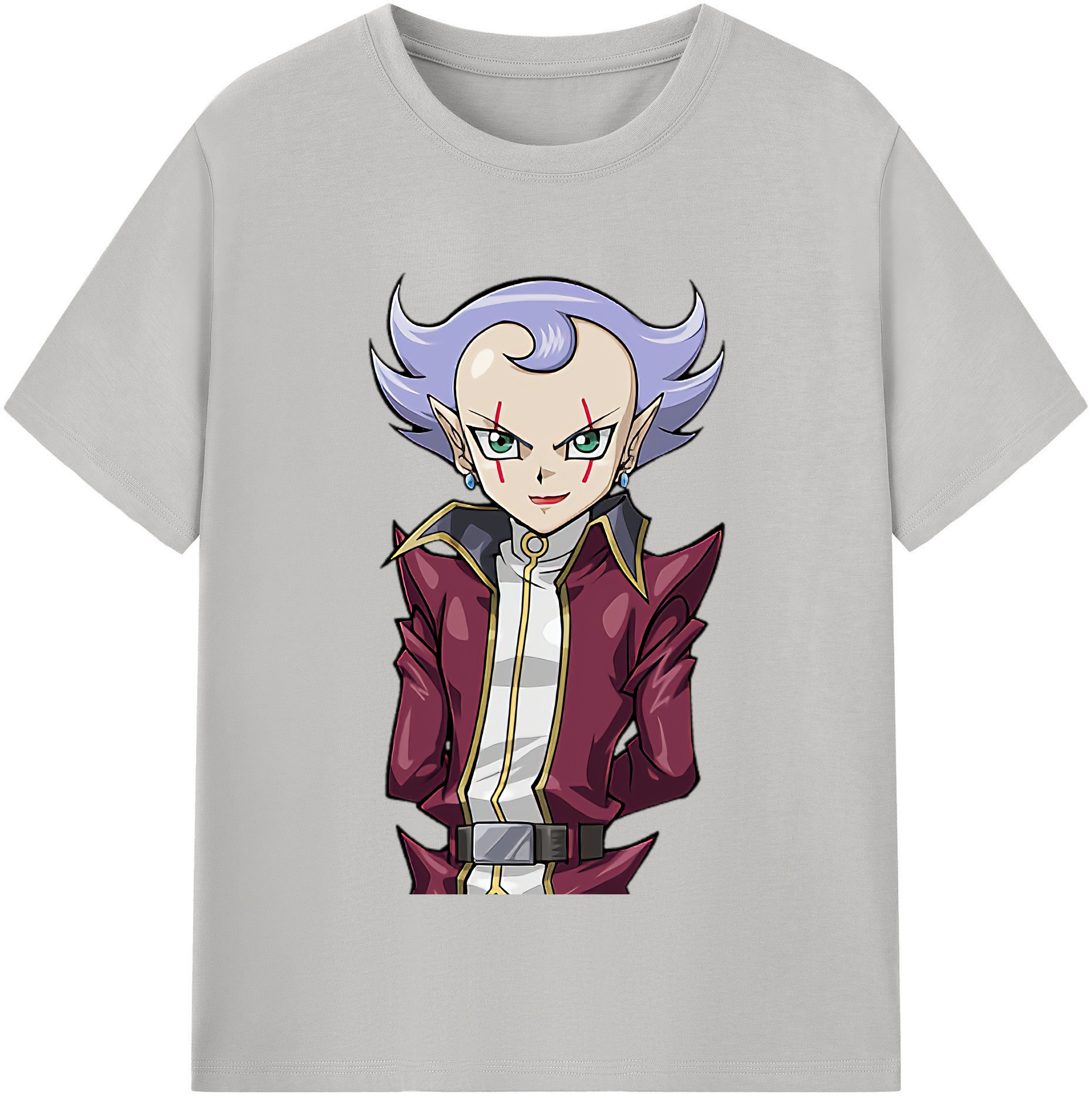 （画像用） 遊☆戯☆王 Yu-Gi-Oh! レディースカジュアルプリントTシャツ（綿100％）