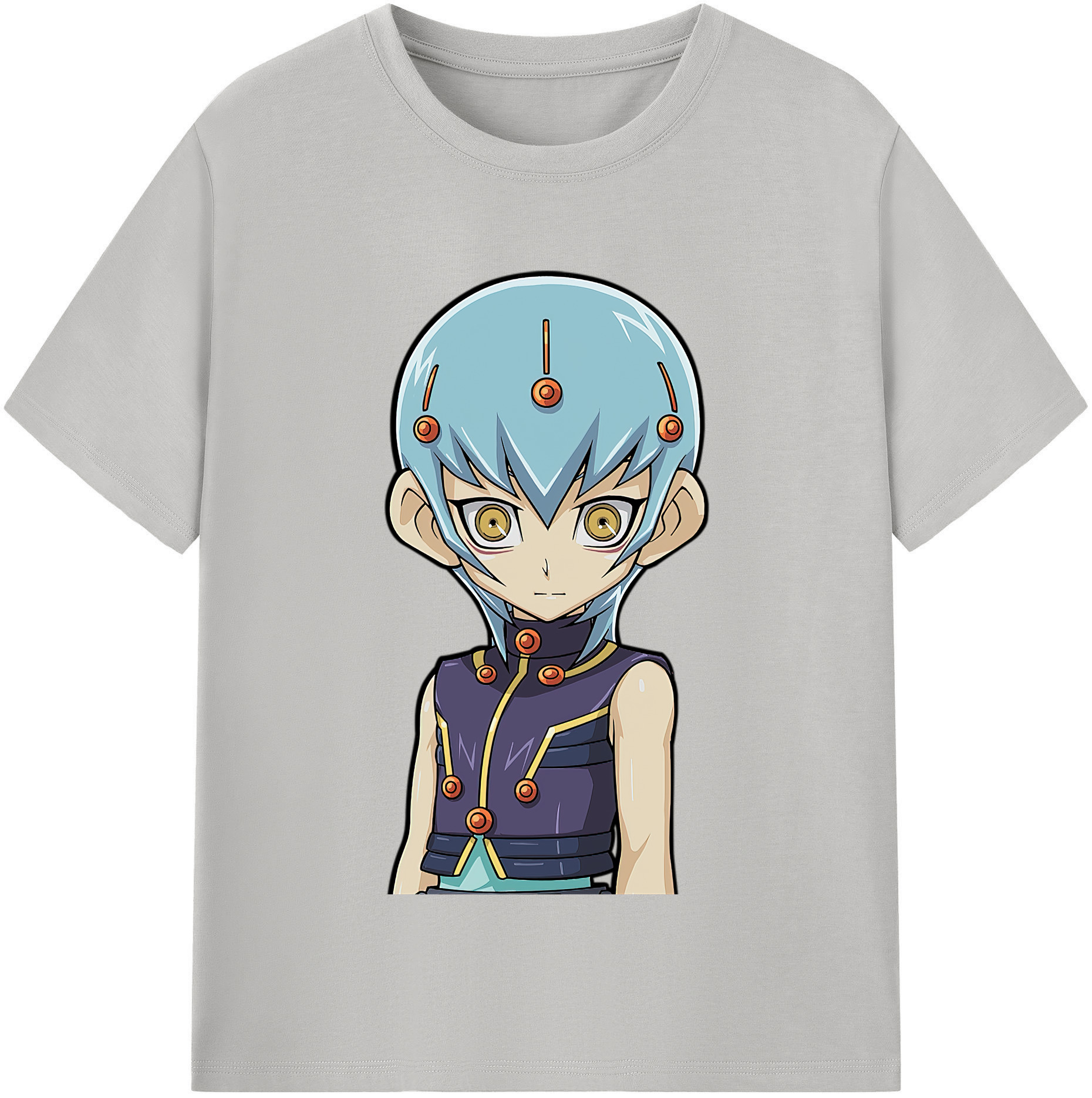 （画像用） 遊☆戯☆王 Yu-Gi-Oh! レディースカジュアルプリントTシャツ（綿100％）