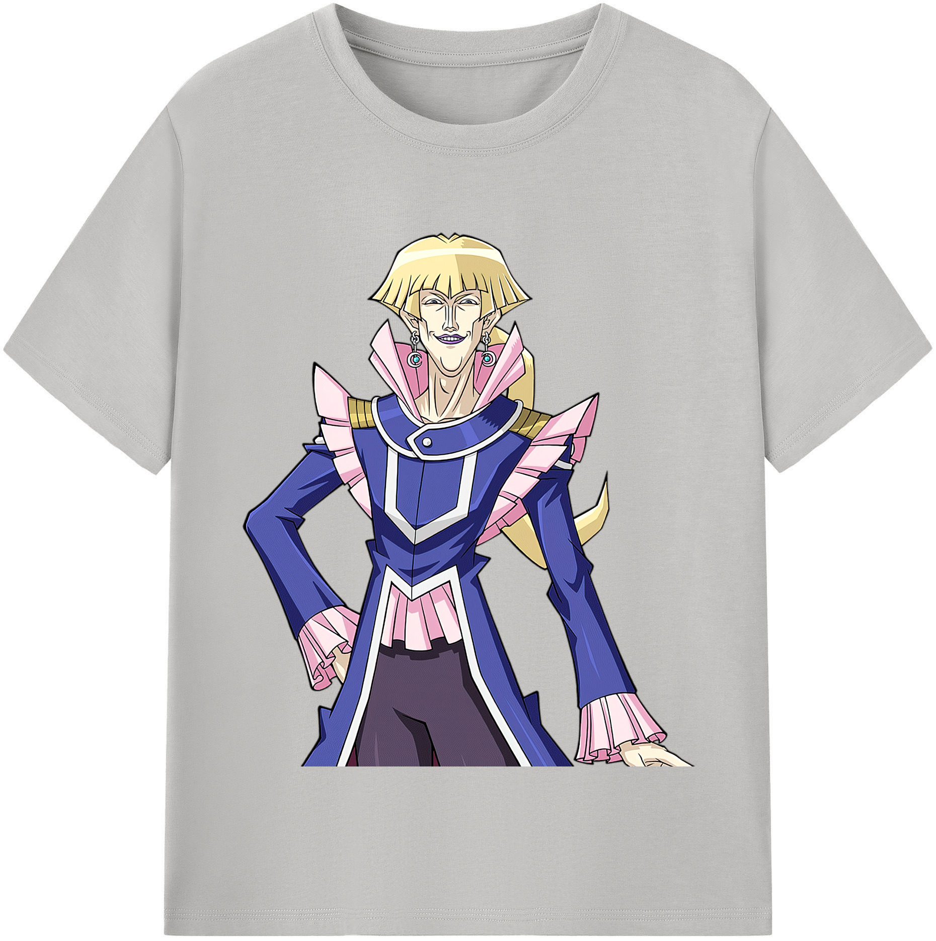 （画像用） 遊☆戯☆王 Yu-Gi-Oh! レディースカジュアルプリントTシャツ（綿100％）