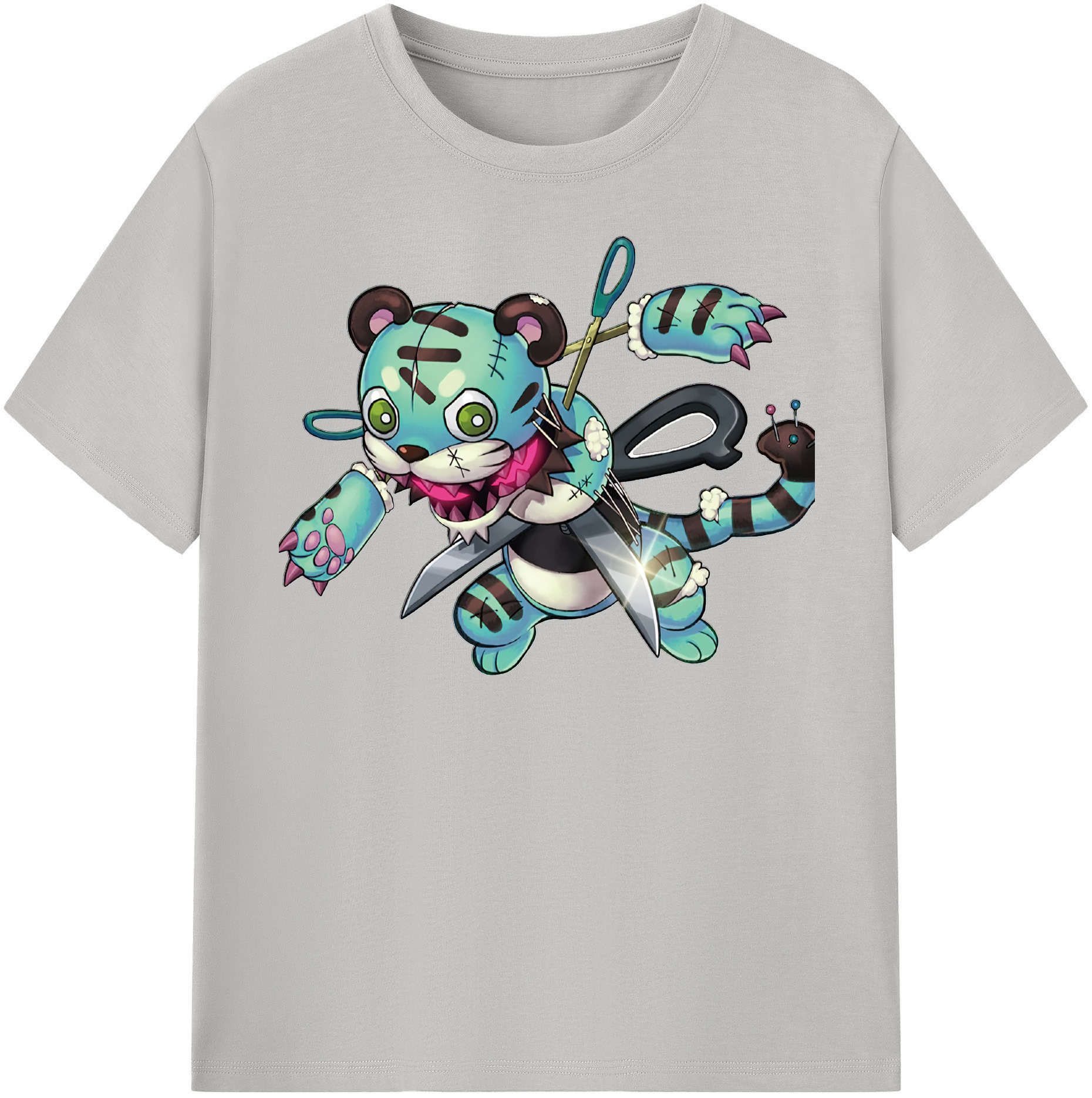 （画像用） 遊☆戯☆王 Yu-Gi-Oh! レディースカジュアルプリントTシャツ（綿100％）
