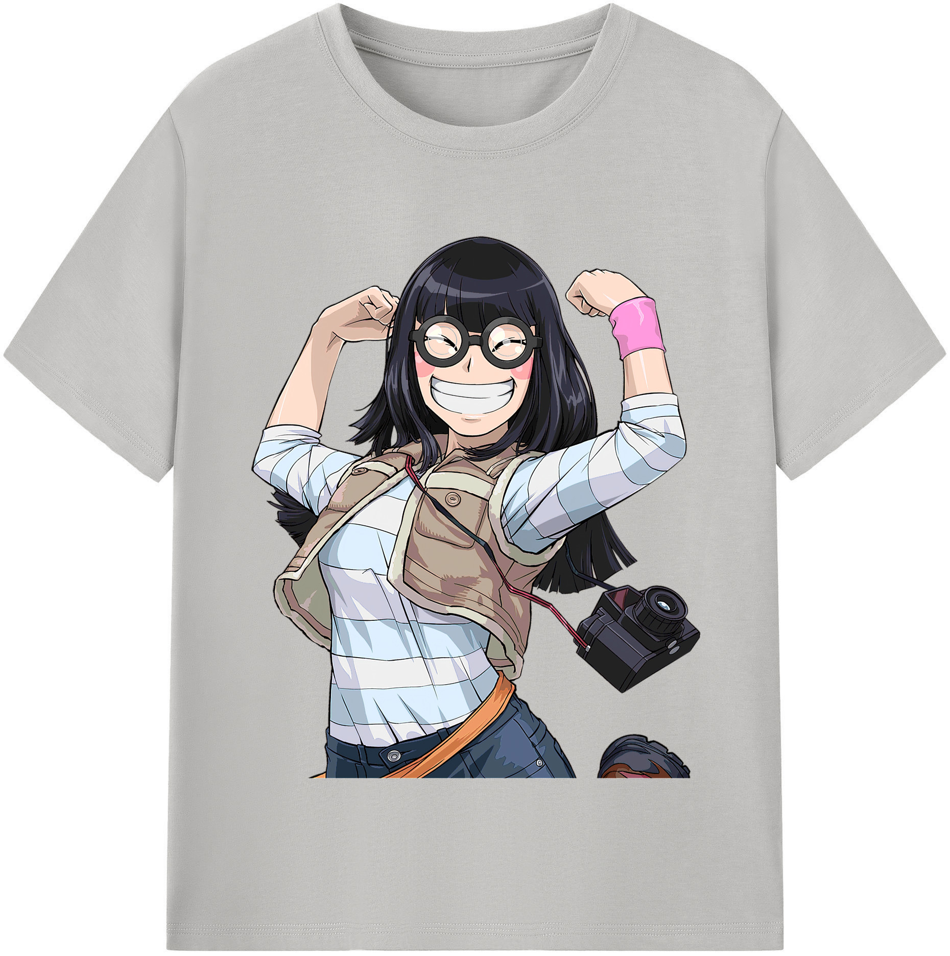（画像用） 遊☆戯☆王 Yu-Gi-Oh! レディースカジュアルプリントTシャツ（綿100％）