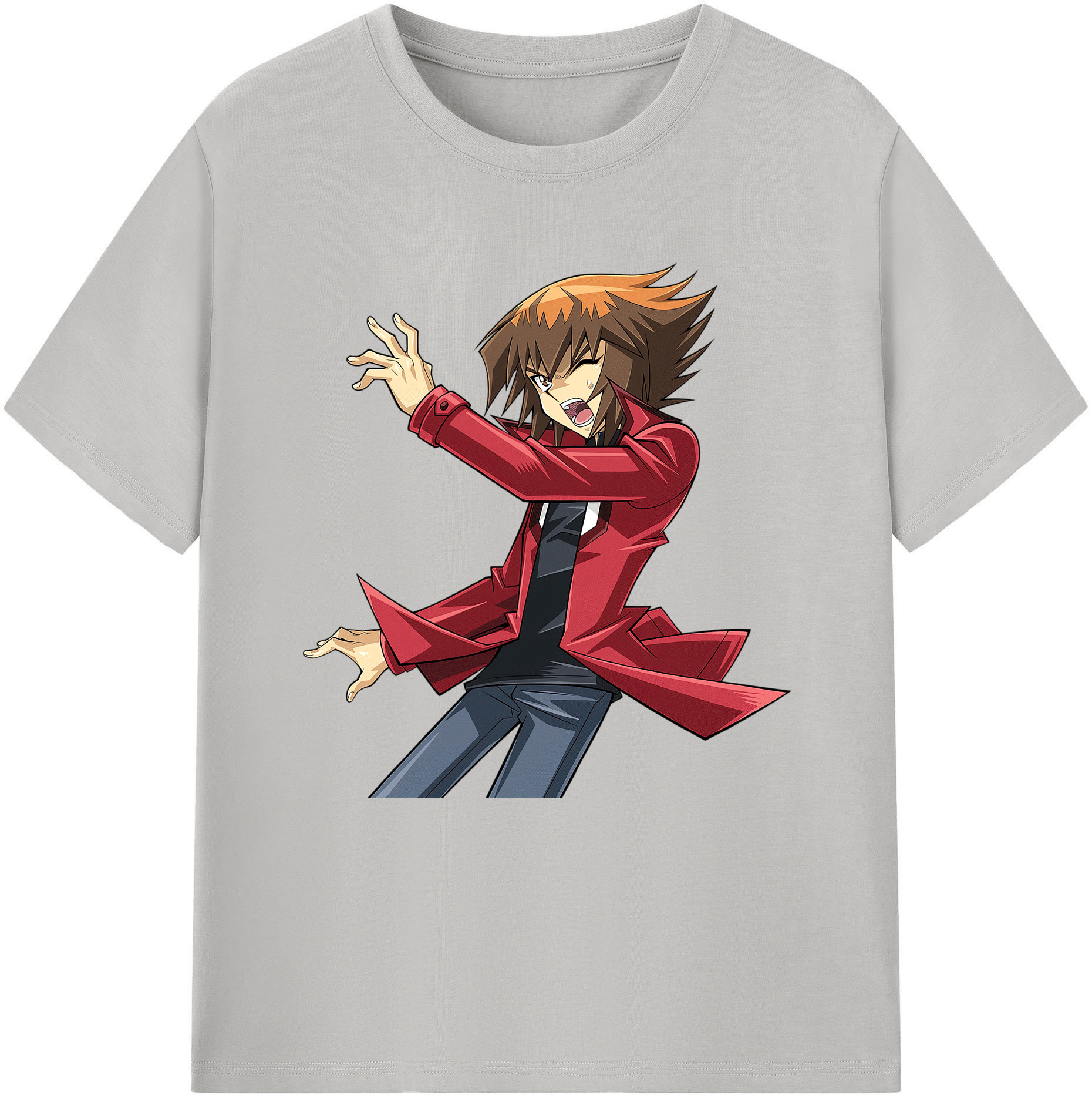 （画像用） 遊☆戯☆王 Yu-Gi-Oh! レディースカジュアルプリントTシャツ（綿100％）