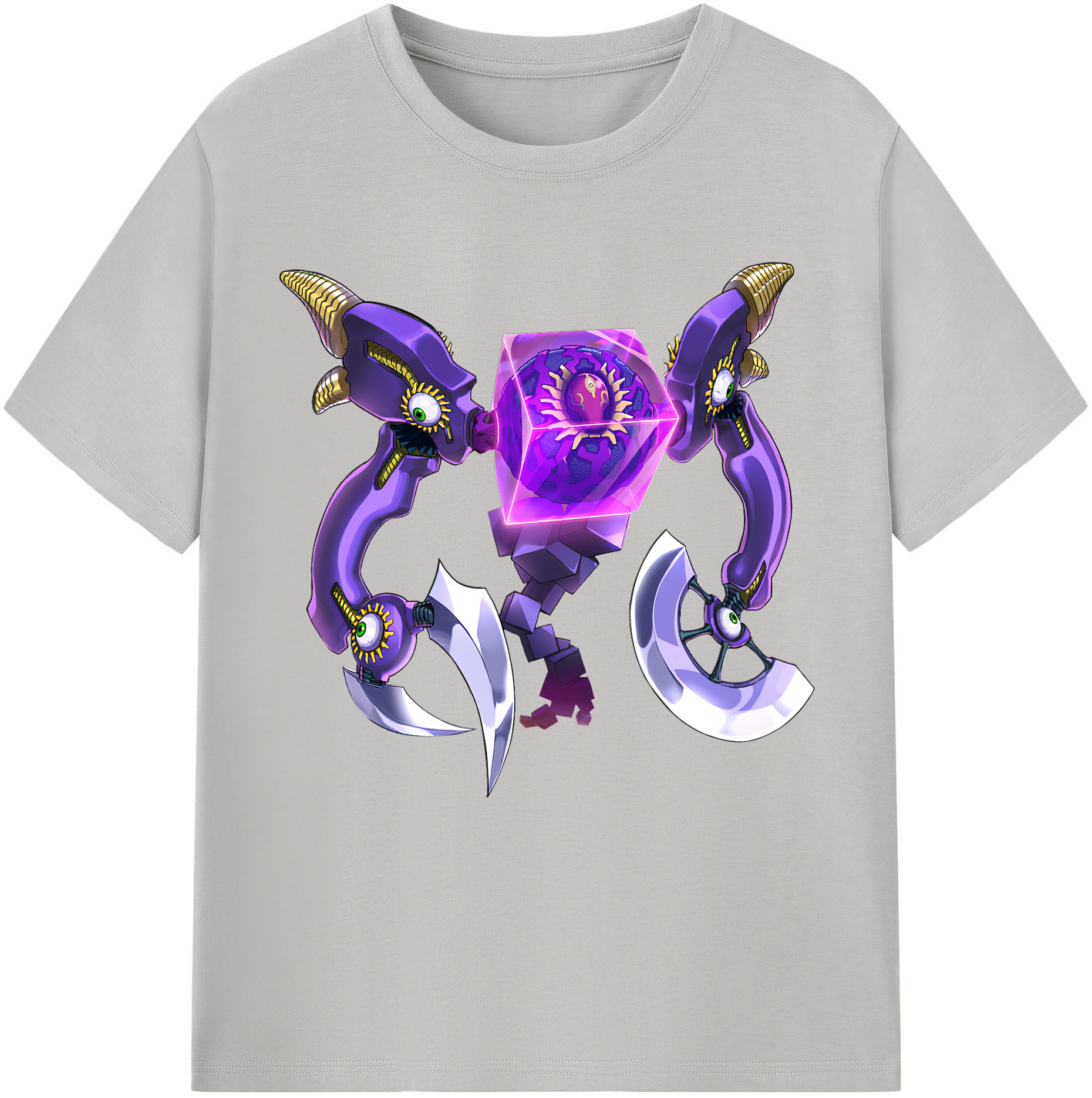 （画像用） 遊☆戯☆王 Yu-Gi-Oh! レディースカジュアルプリントTシャツ（綿100％）