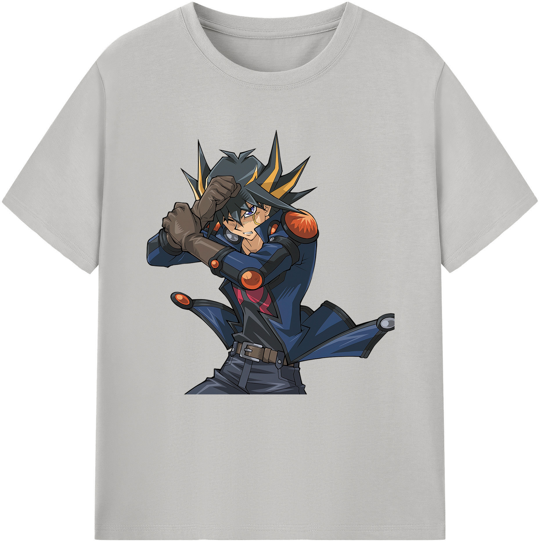 （画像用） 遊☆戯☆王 Yu-Gi-Oh! レディースカジュアルプリントTシャツ（綿100％）