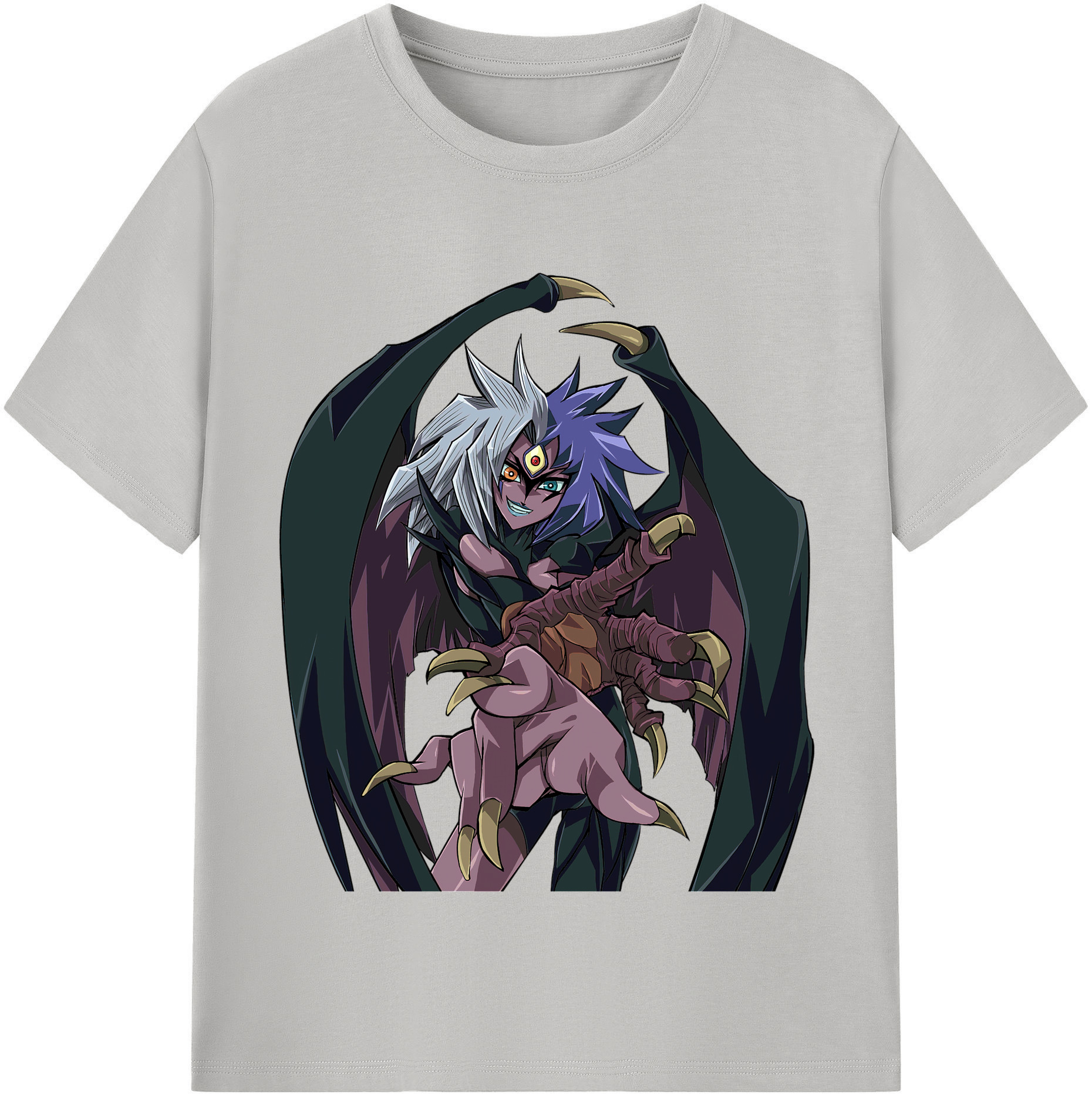 （画像用） 遊☆戯☆王 Yu-Gi-Oh! レディースカジュアルプリントTシャツ（綿100％）