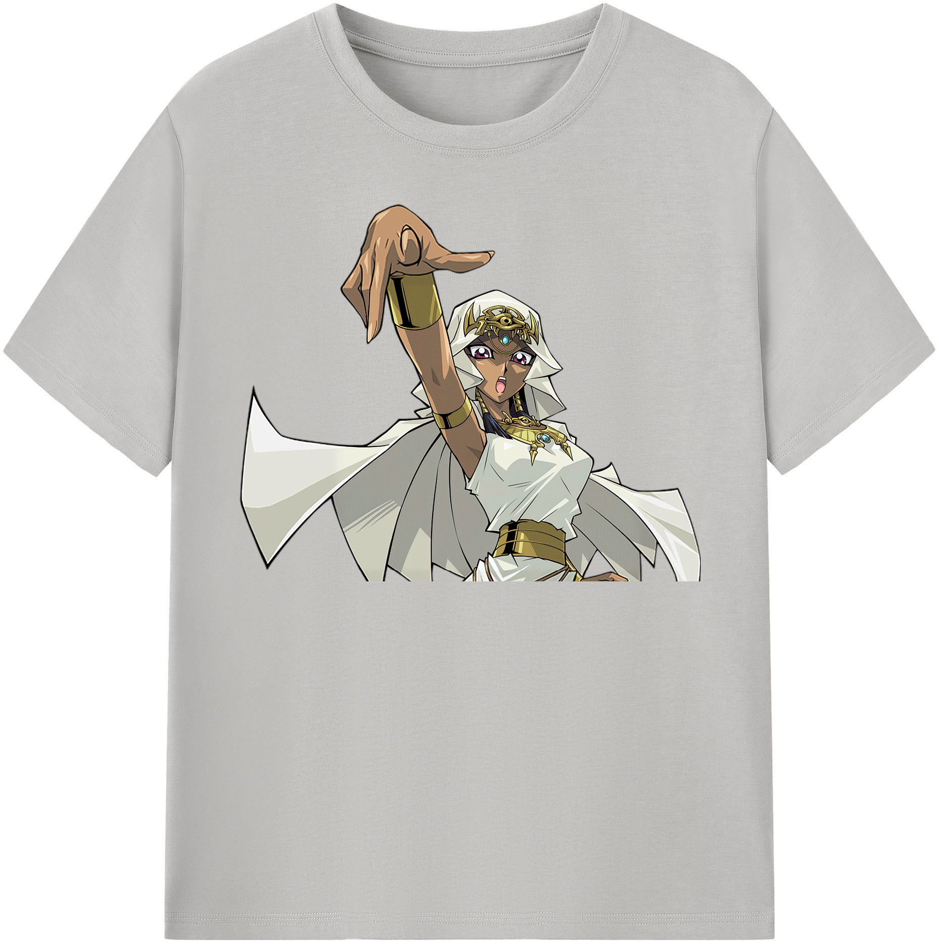 （画像用） 遊☆戯☆王 Yu-Gi-Oh! レディースカジュアルプリントTシャツ（綿100％）
