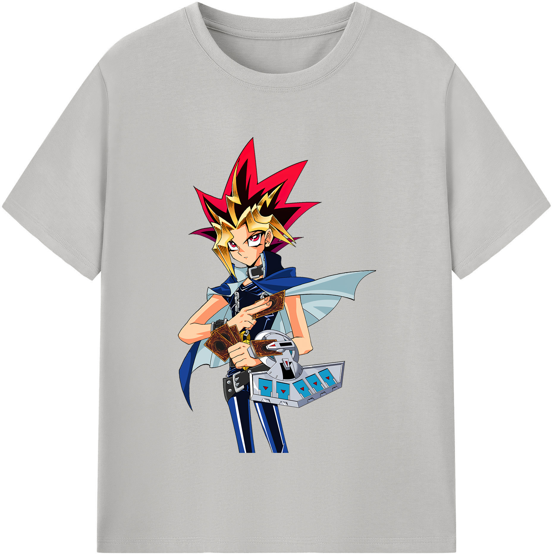（画像用） 遊☆戯☆王 Yu-Gi-Oh! レディースカジュアルプリントTシャツ（綿100％）