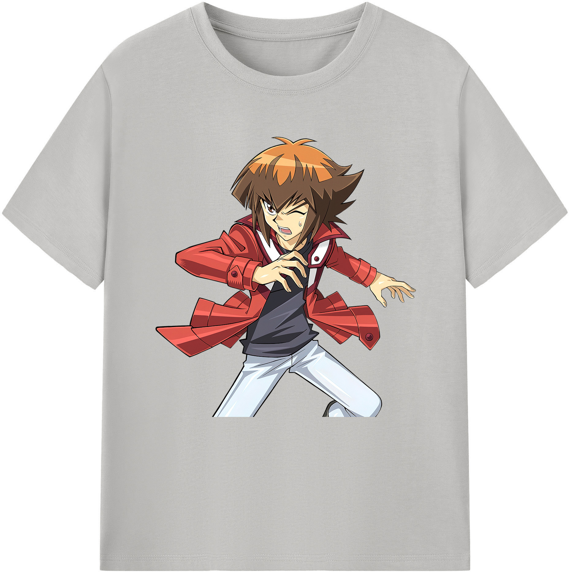 （画像用） 遊☆戯☆王 Yu-Gi-Oh! レディースカジュアルプリントTシャツ（綿100％）