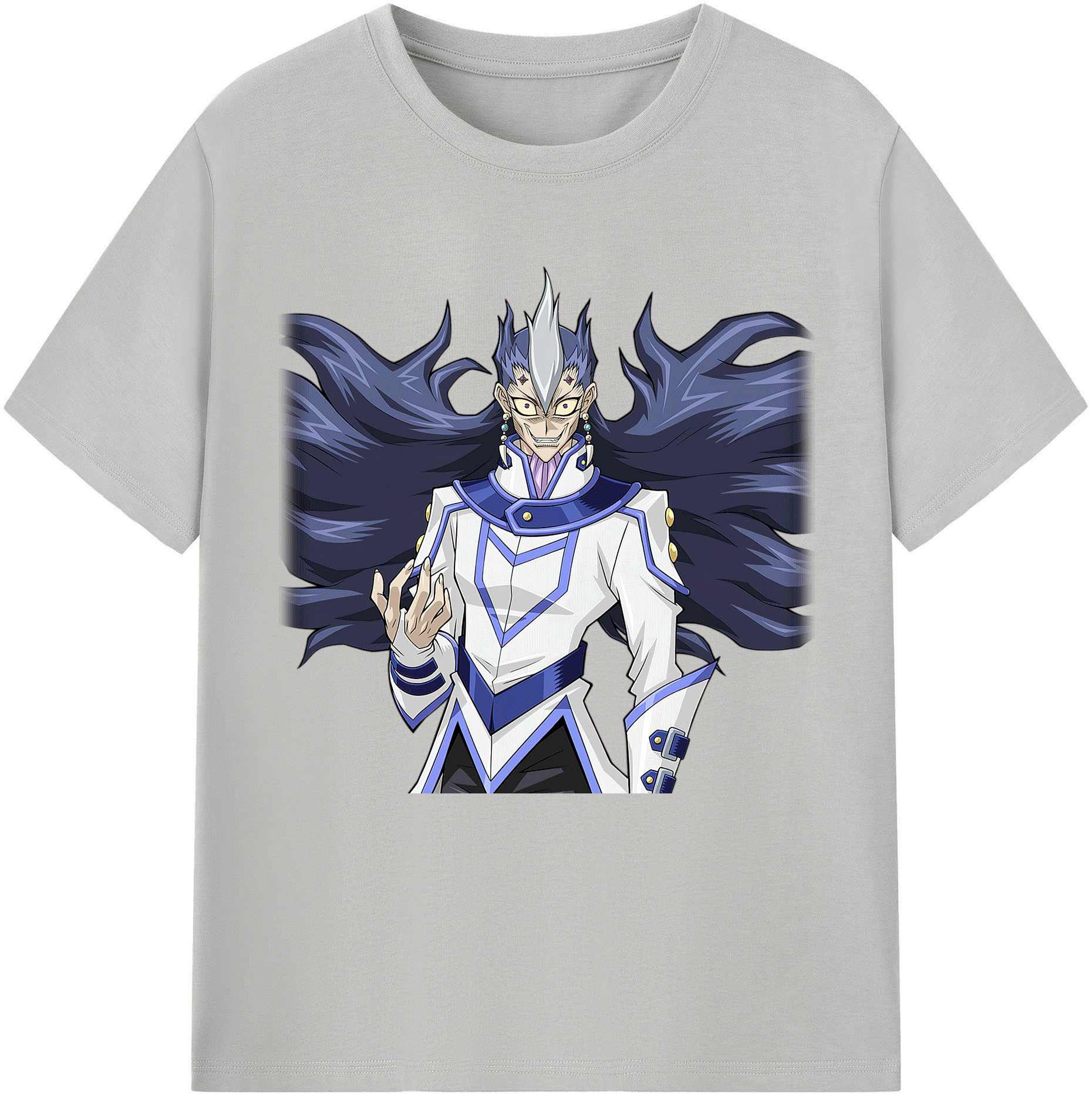 （画像用） 遊☆戯☆王 Yu-Gi-Oh! レディースカジュアルプリントTシャツ（綿100％）