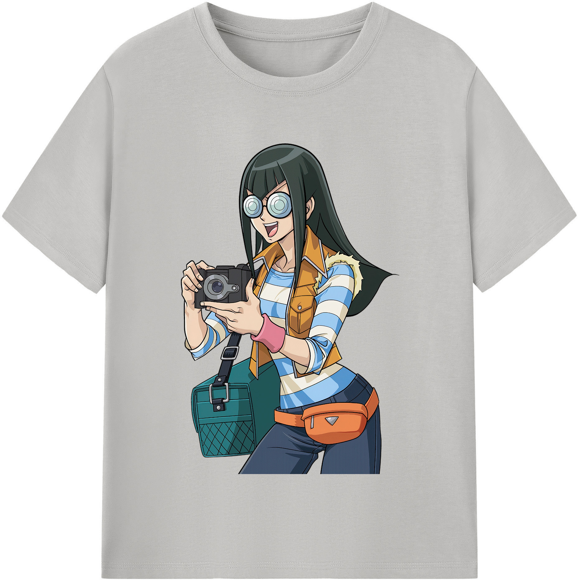 （画像用） 遊☆戯☆王 Yu-Gi-Oh! レディースカジュアルプリントTシャツ（綿100％）