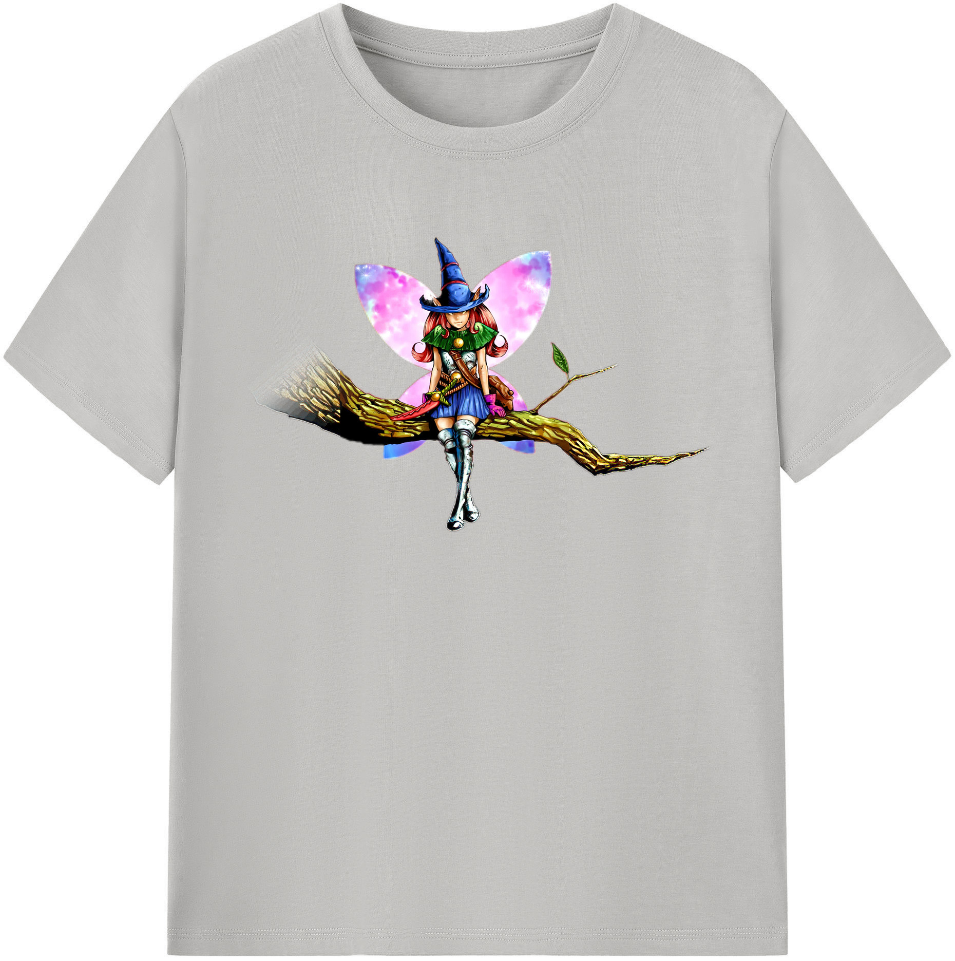 （画像用） 遊☆戯☆王 Yu-Gi-Oh! レディースカジュアルプリントTシャツ（綿100％）