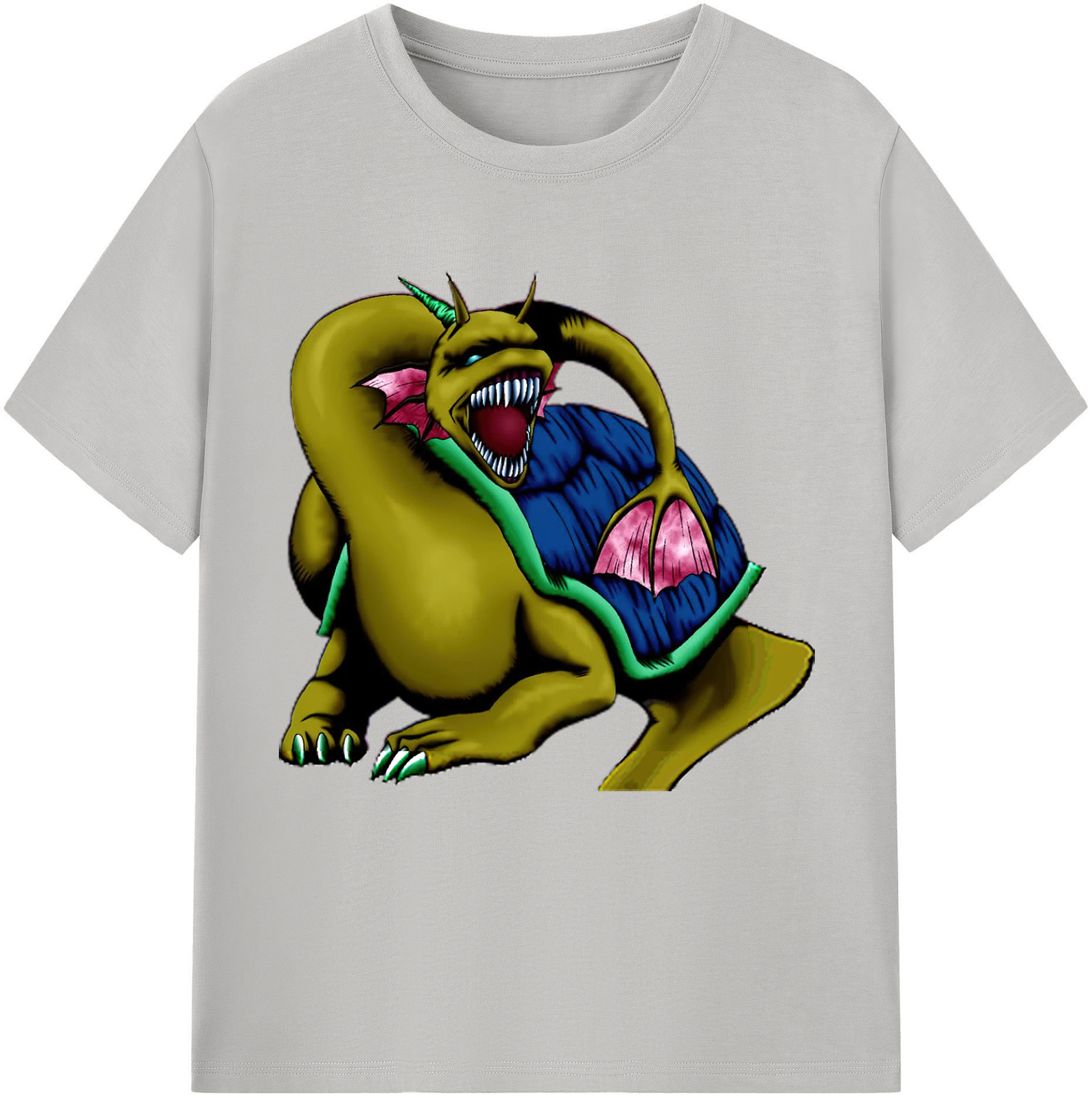（画像用） 遊☆戯☆王 Yu-Gi-Oh! レディースカジュアルプリントTシャツ（綿100％）