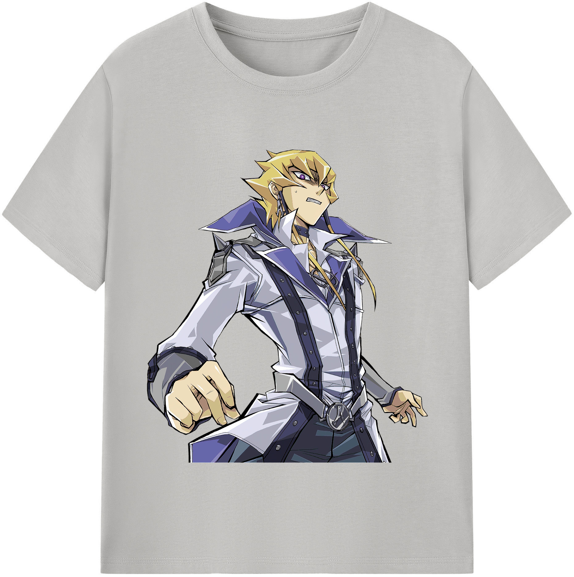 （画像用） 遊☆戯☆王 Yu-Gi-Oh! レディースカジュアルプリントTシャツ（綿100％）