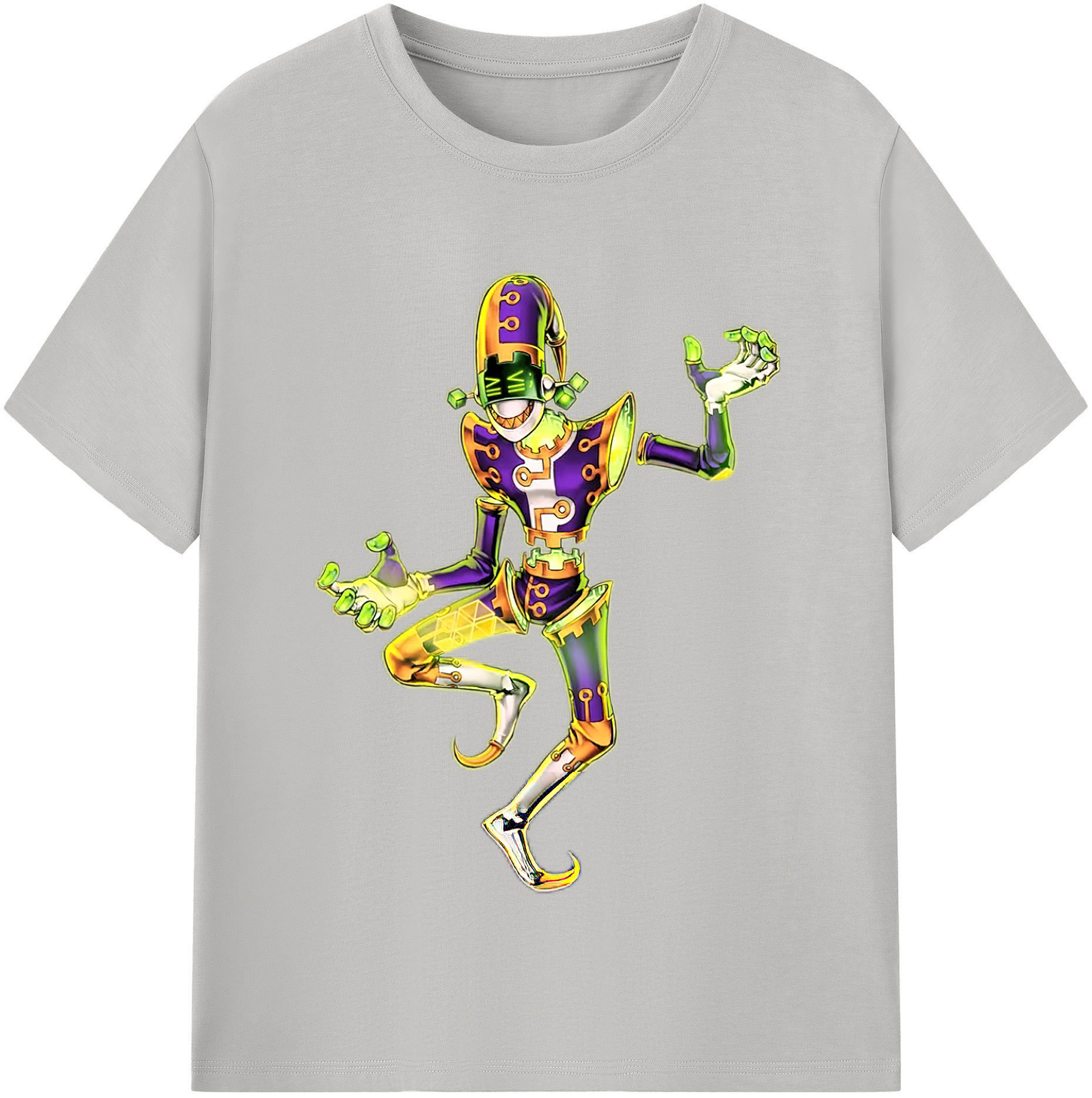 （画像用） 遊☆戯☆王 Yu-Gi-Oh! レディースカジュアルプリントTシャツ（綿100％）
