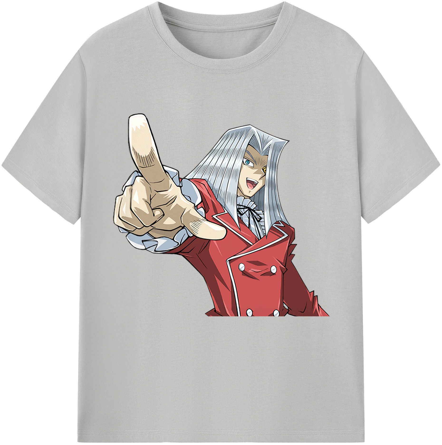 （画像用） 遊☆戯☆王 Yu-Gi-Oh! レディースカジュアルプリントTシャツ（綿100％）