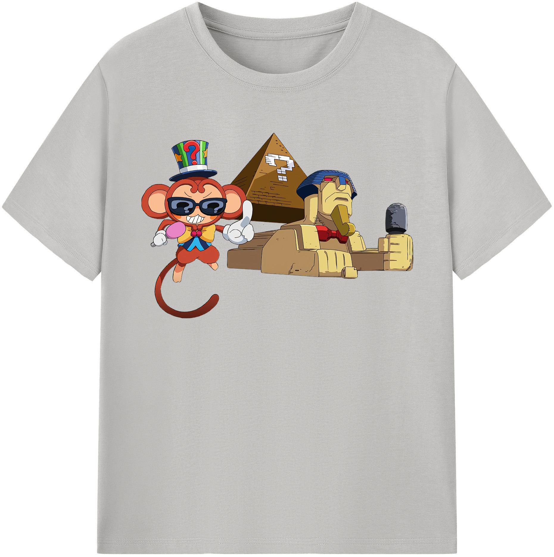 （画像用） 遊☆戯☆王 Yu-Gi-Oh! レディースカジュアルプリントTシャツ（綿100％）