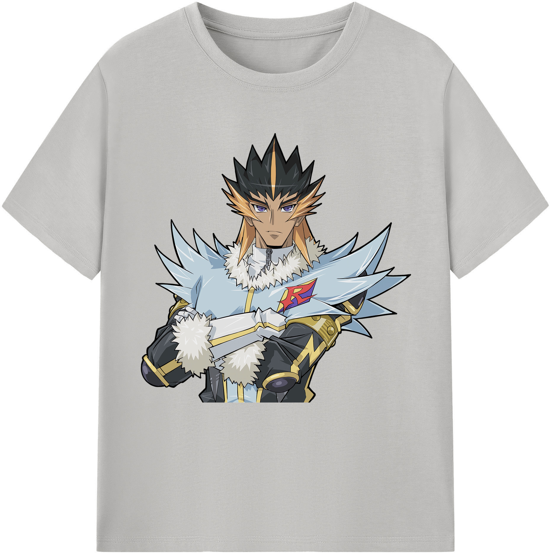 （画像用） 遊☆戯☆王 Yu-Gi-Oh! レディースカジュアルプリントTシャツ（綿100％）