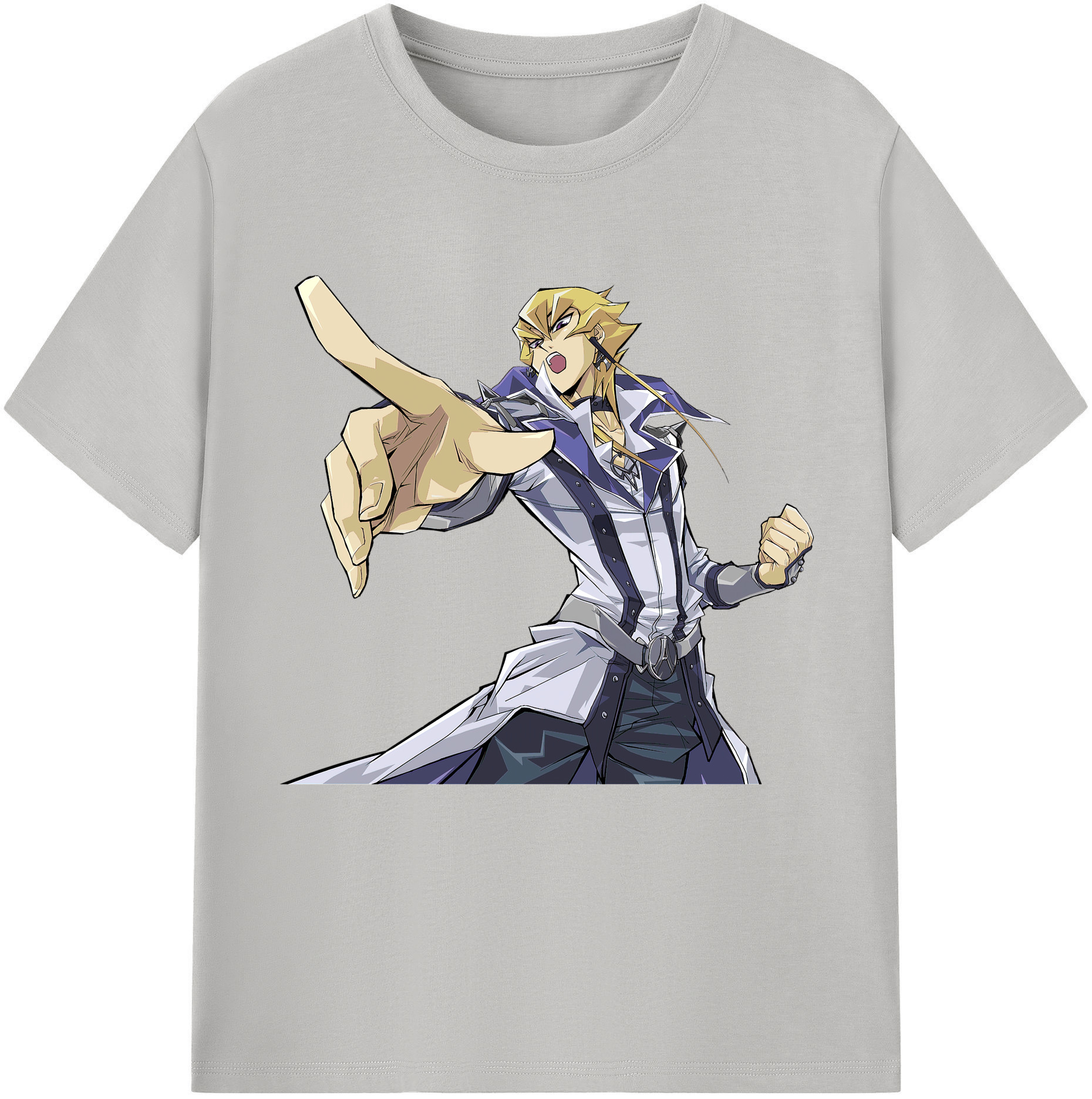 （画像用） 遊☆戯☆王 Yu-Gi-Oh! レディースカジュアルプリントTシャツ（綿100％）