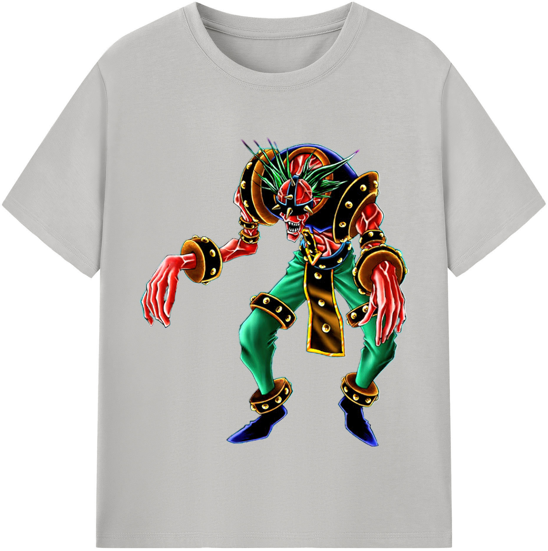 （画像用） 遊☆戯☆王 Yu-Gi-Oh! レディースカジュアルプリントTシャツ（綿100％）