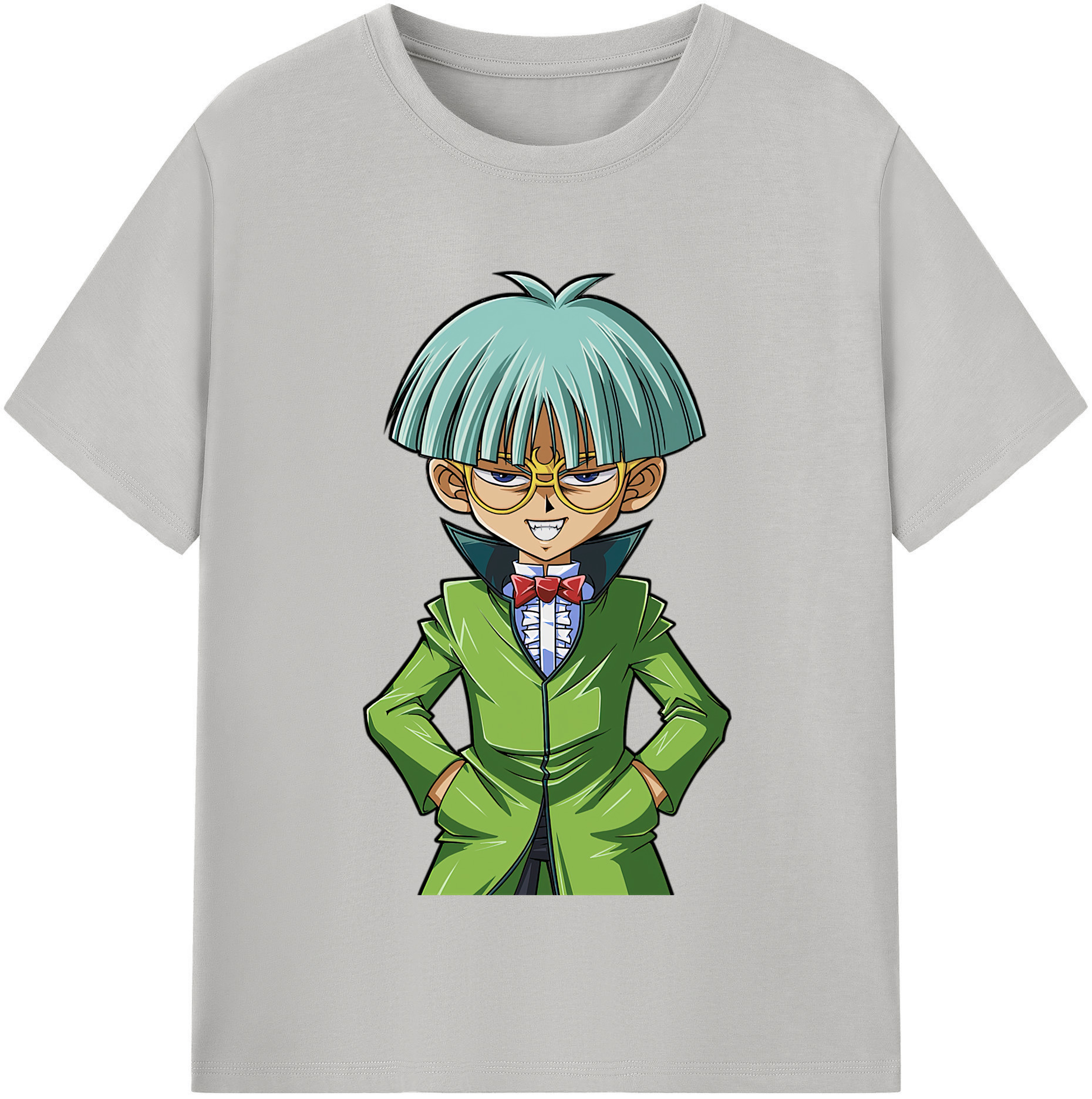 （画像用） 遊☆戯☆王 Yu-Gi-Oh! レディースカジュアルプリントTシャツ（綿100％）