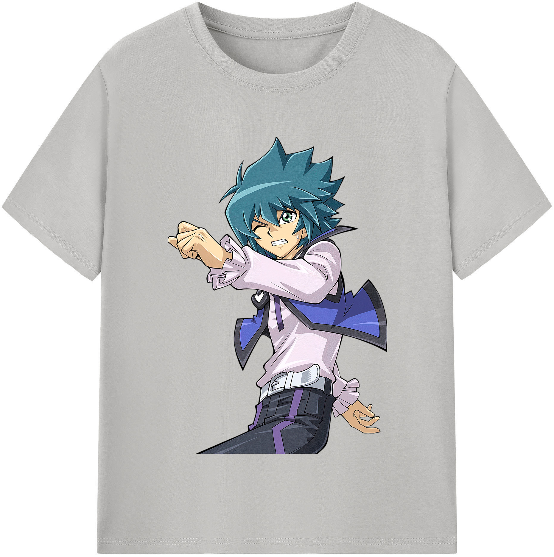 （画像用） 遊☆戯☆王 Yu-Gi-Oh! レディースカジュアルプリントTシャツ（綿100％）