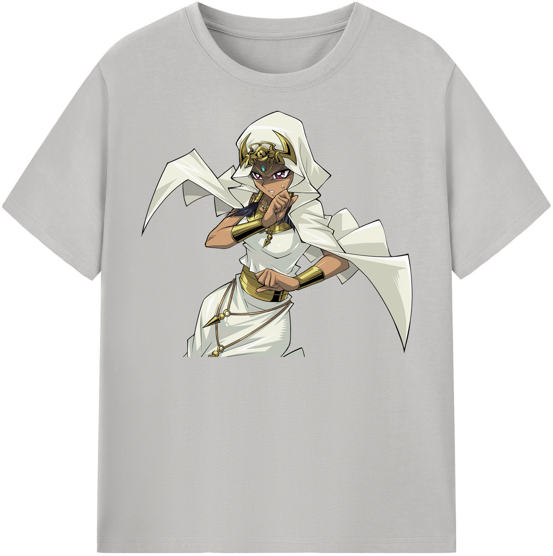 （画像用） 遊☆戯☆王 Yu-Gi-Oh! レディースカジュアルプリントTシャツ（綿100％）