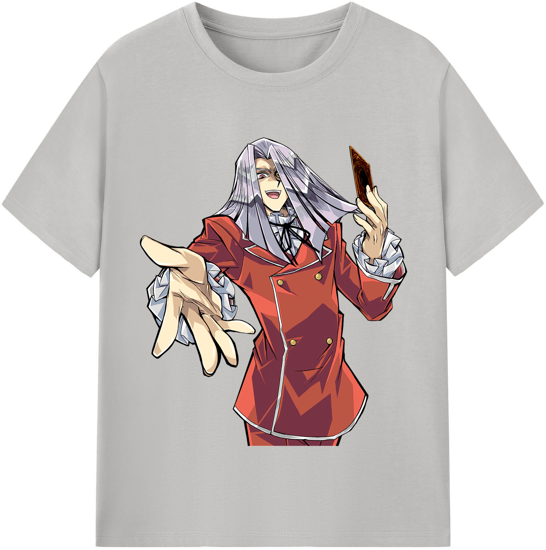 （画像用） 遊☆戯☆王 Yu-Gi-Oh! レディースカジュアルプリントTシャツ（綿100％）