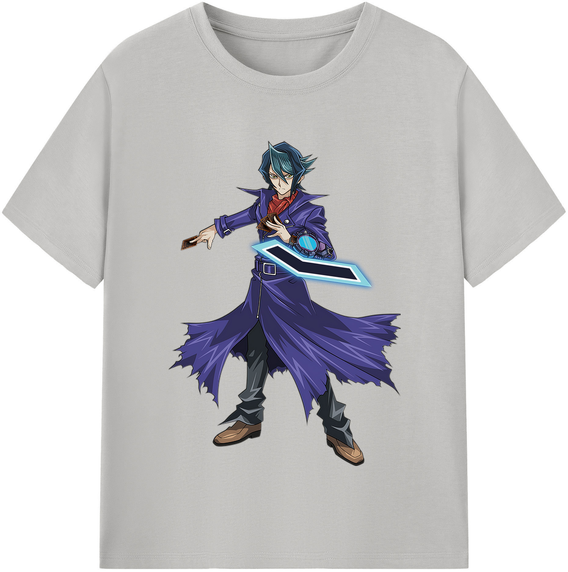 （画像用） 遊☆戯☆王 Yu-Gi-Oh! レディースカジュアルプリントTシャツ（綿100％）