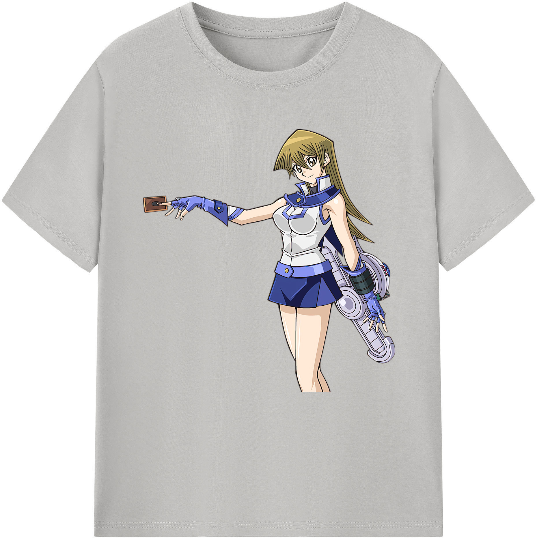 （画像用） 遊☆戯☆王 Yu-Gi-Oh! レディースカジュアルプリントTシャツ（綿100％）