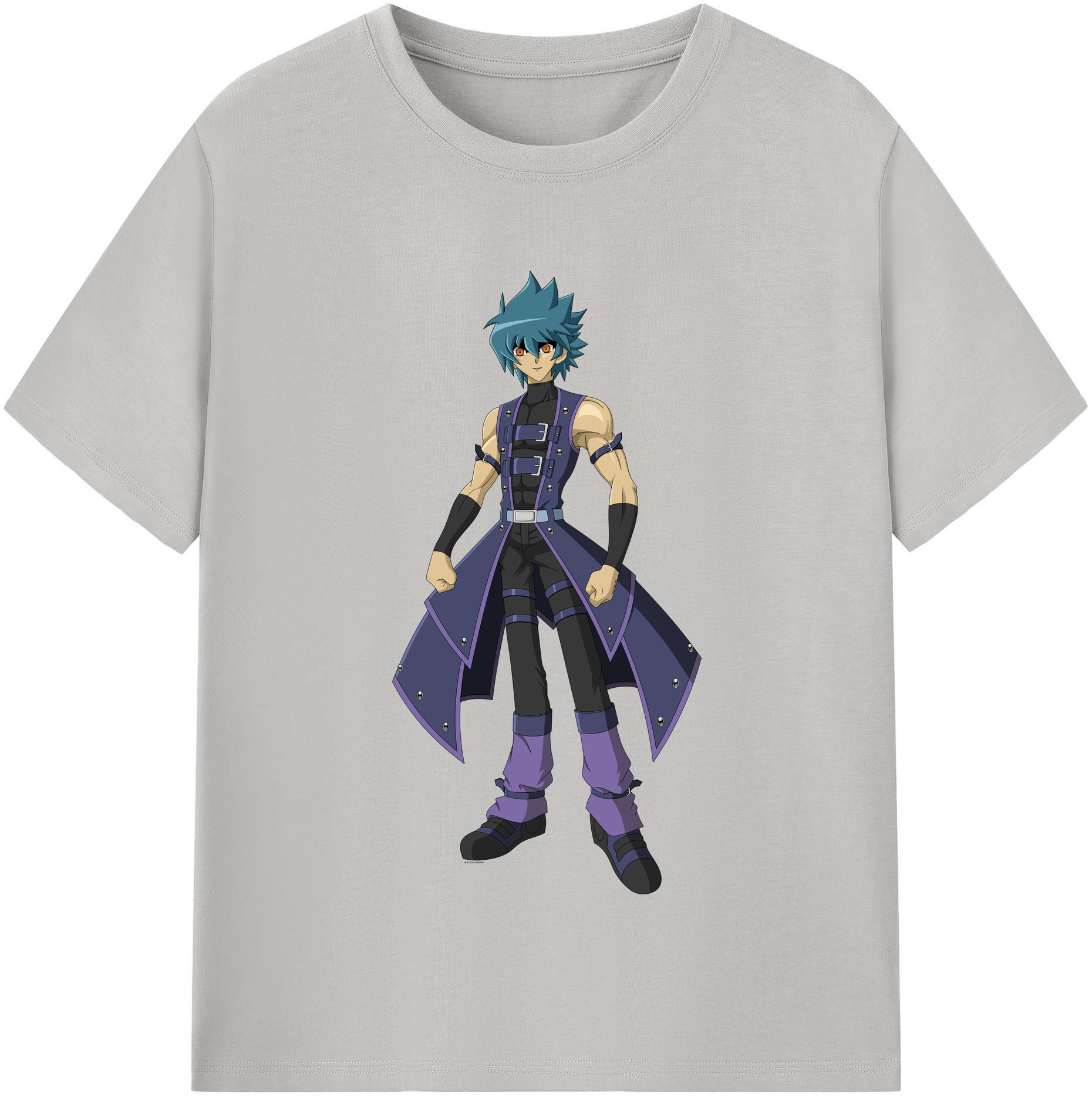 （画像用） 遊☆戯☆王 Yu-Gi-Oh! レディースカジュアルプリントTシャツ（綿100％）