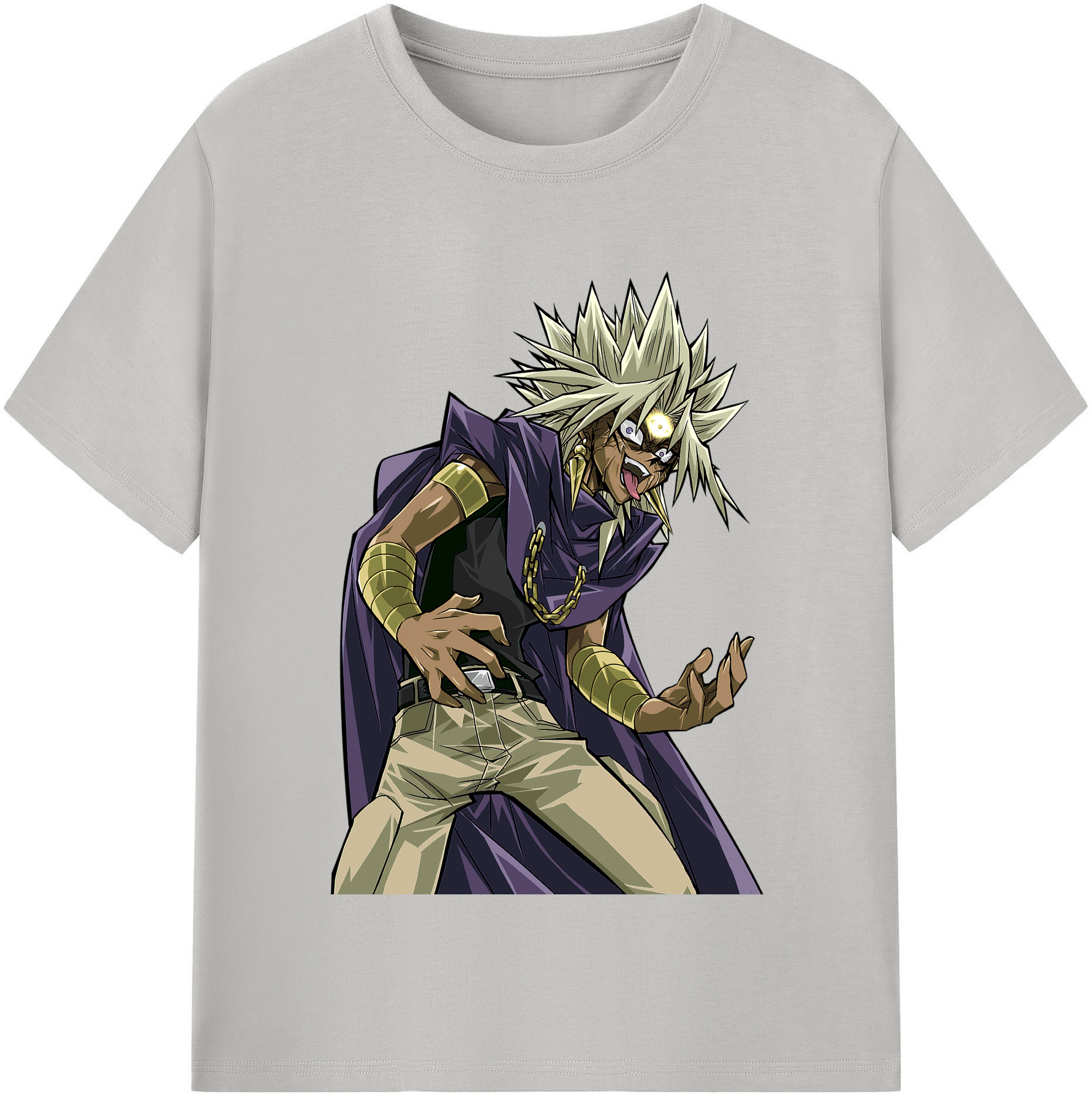 （画像用） 遊☆戯☆王 Yu-Gi-Oh! レディースカジュアルプリントTシャツ（綿100％）