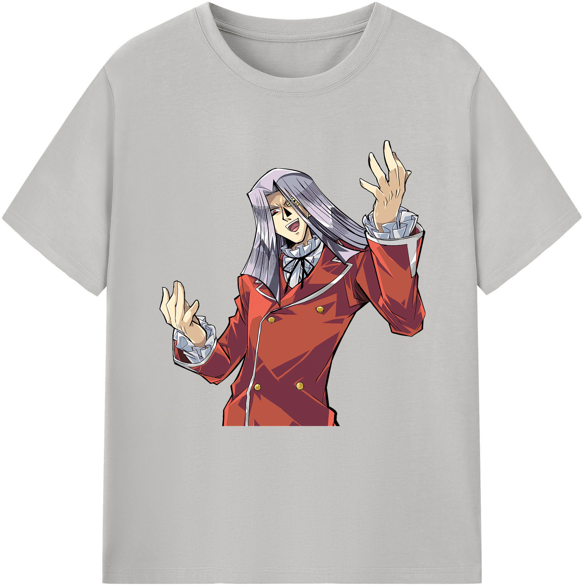 （画像用） 遊☆戯☆王 Yu-Gi-Oh! レディースカジュアルプリントTシャツ（綿100％）
