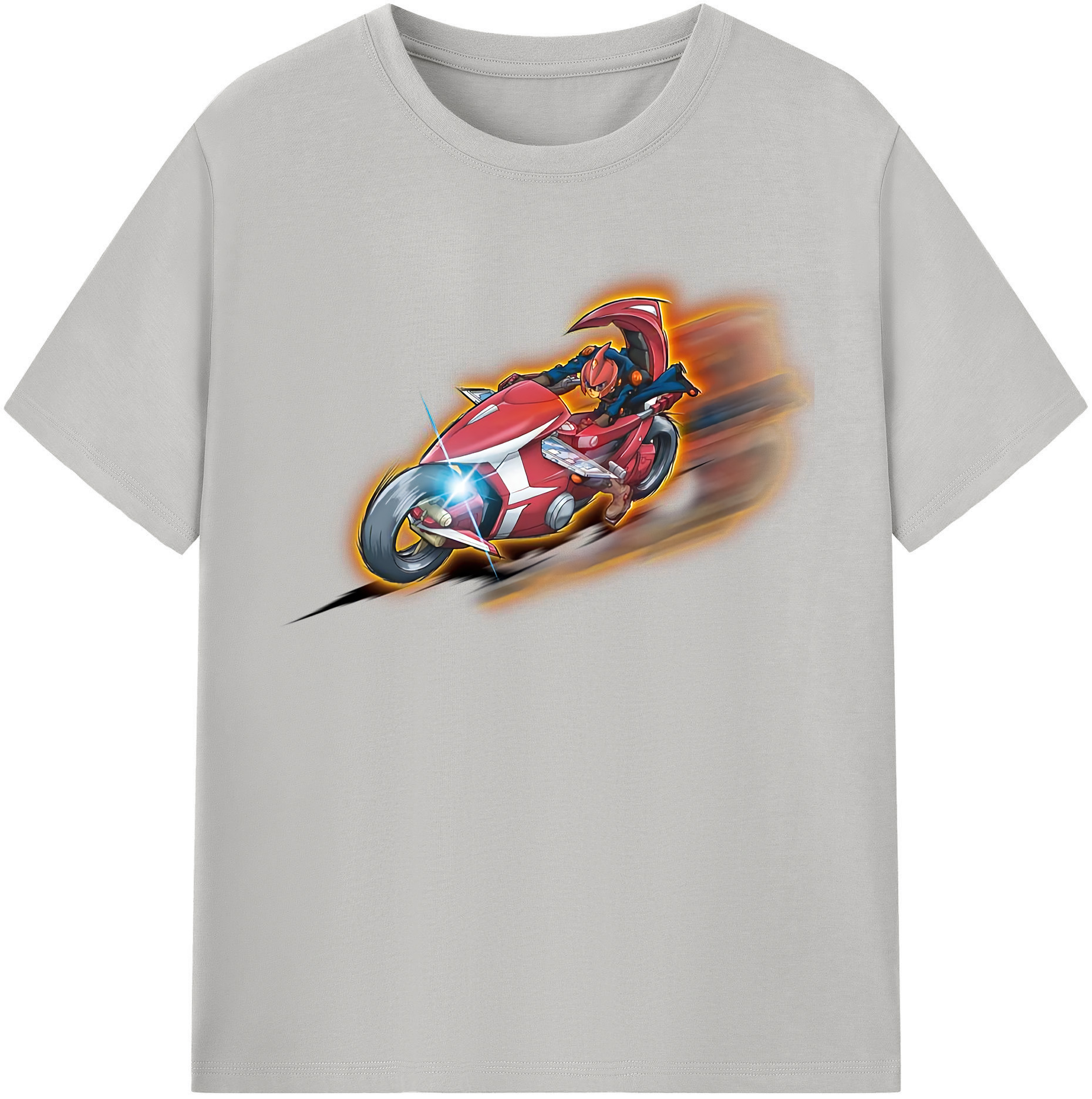 （画像用） 遊☆戯☆王 Yu-Gi-Oh! レディースカジュアルプリントTシャツ（綿100％）