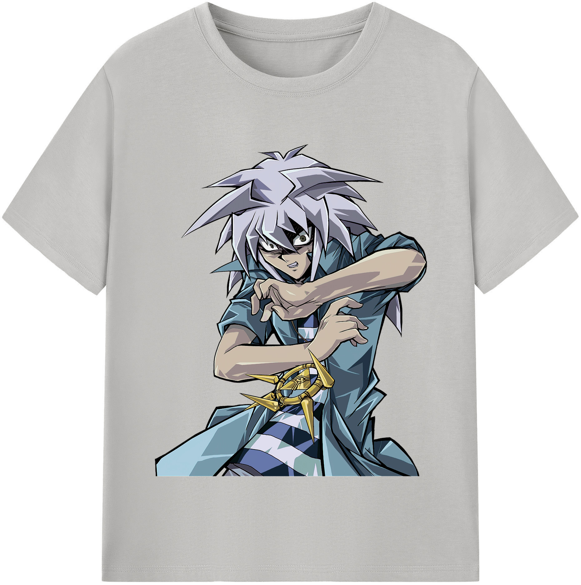 （画像用） 遊☆戯☆王 Yu-Gi-Oh! レディースカジュアルプリントTシャツ（綿100％）