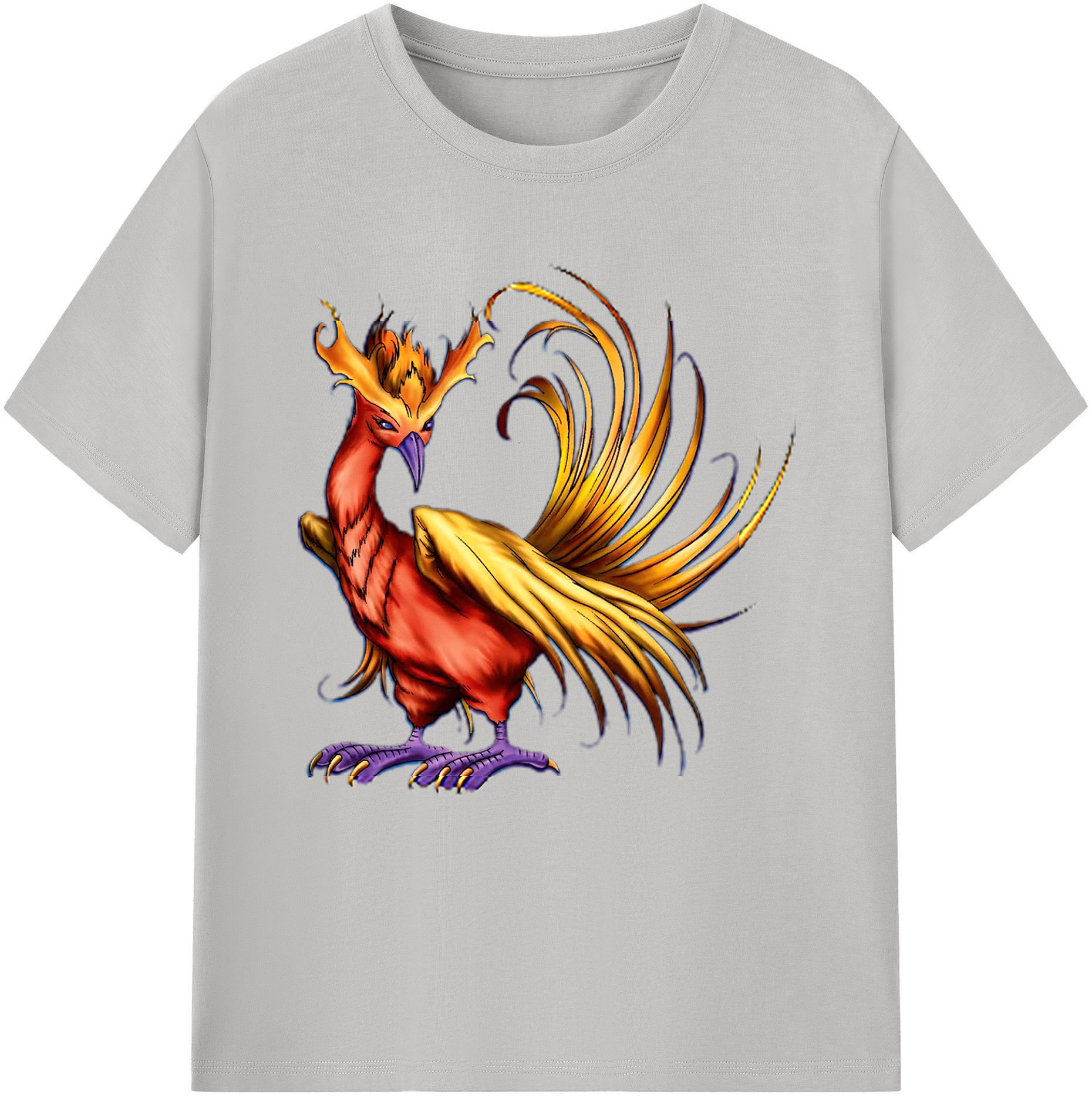 （画像用） 遊☆戯☆王 Yu-Gi-Oh! レディースカジュアルプリントTシャツ（綿100％）