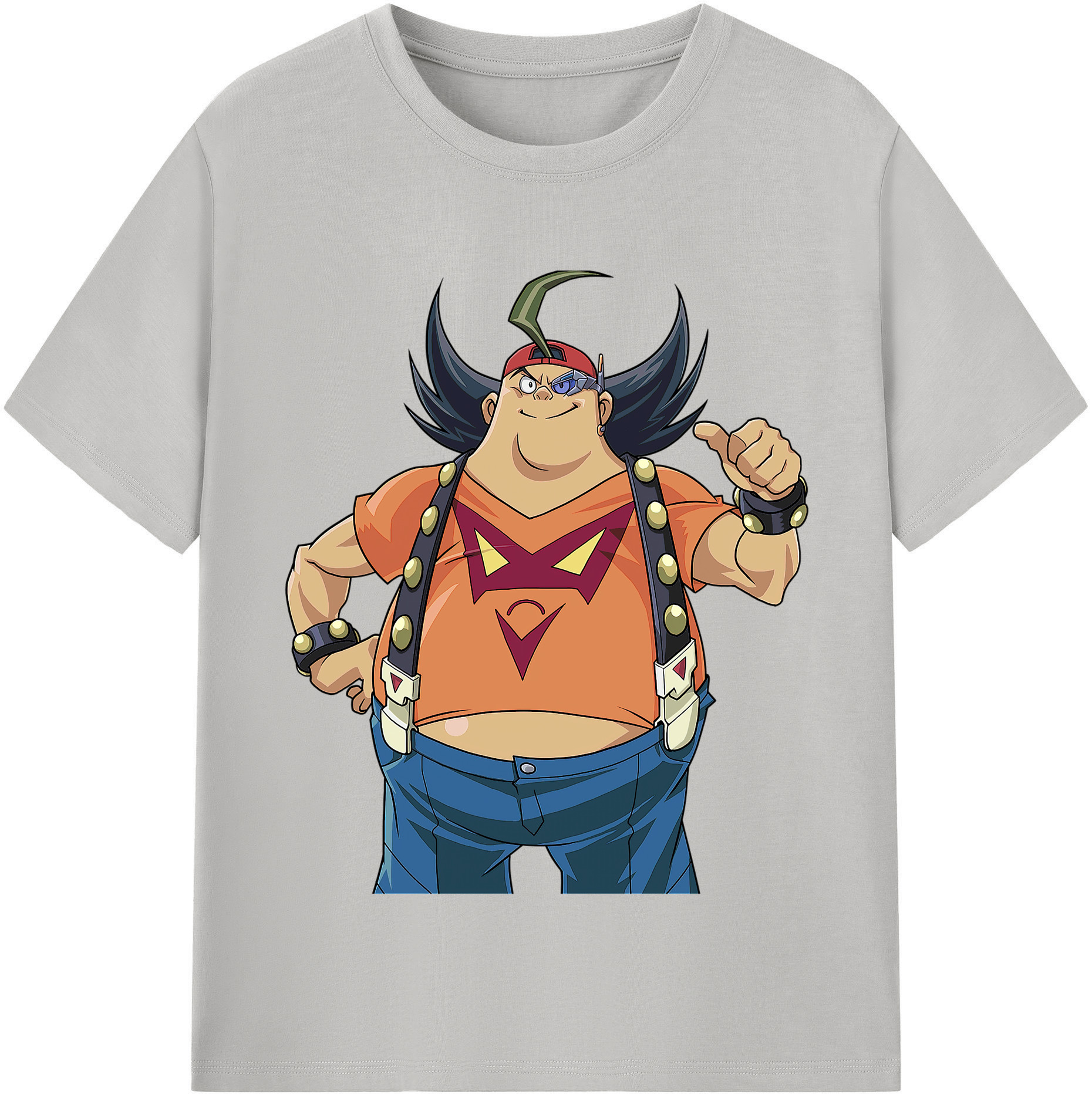 （画像用） 遊☆戯☆王 Yu-Gi-Oh! レディースカジュアルプリントTシャツ（綿100％）