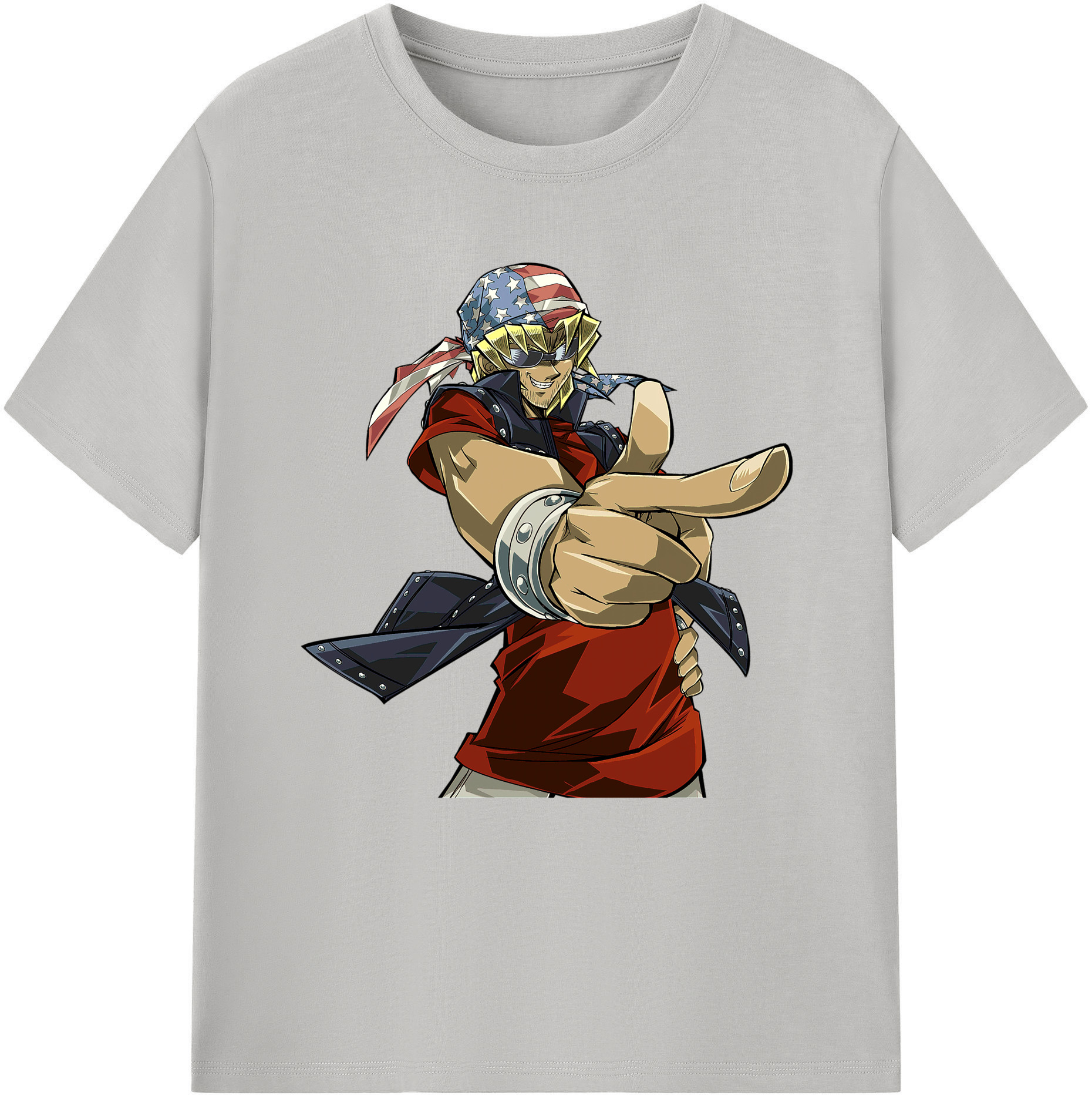 （画像用） 遊☆戯☆王 Yu-Gi-Oh! レディースカジュアルプリントTシャツ（綿100％）