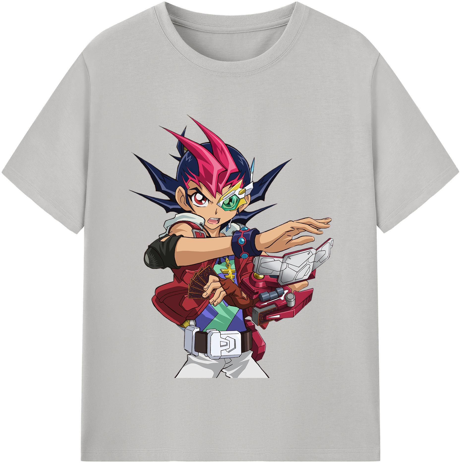 （画像用） 遊☆戯☆王 Yu-Gi-Oh! レディースカジュアルプリントTシャツ（綿100％）