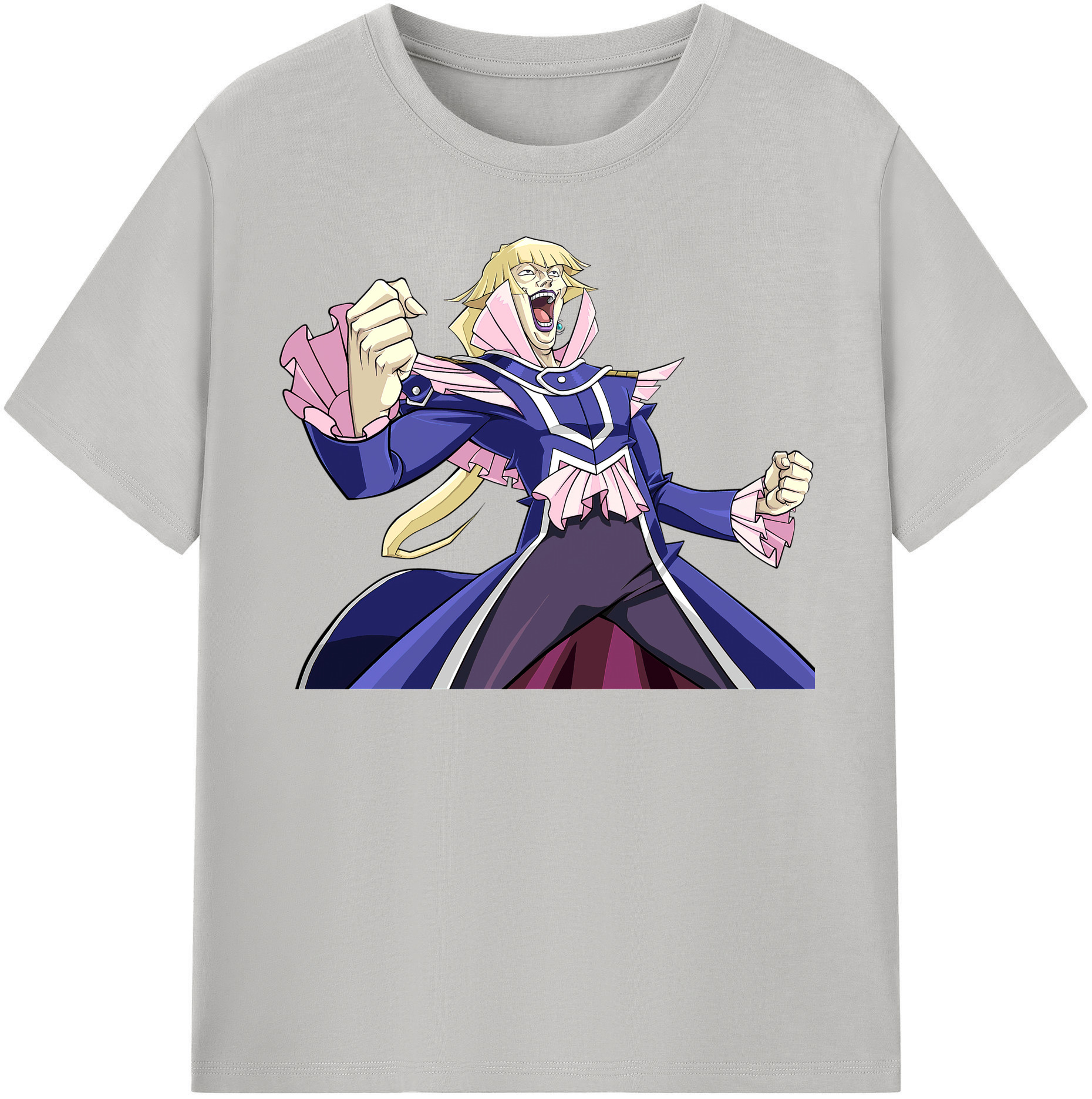 （画像用） 遊☆戯☆王 Yu-Gi-Oh! レディースカジュアルプリントTシャツ（綿100％）